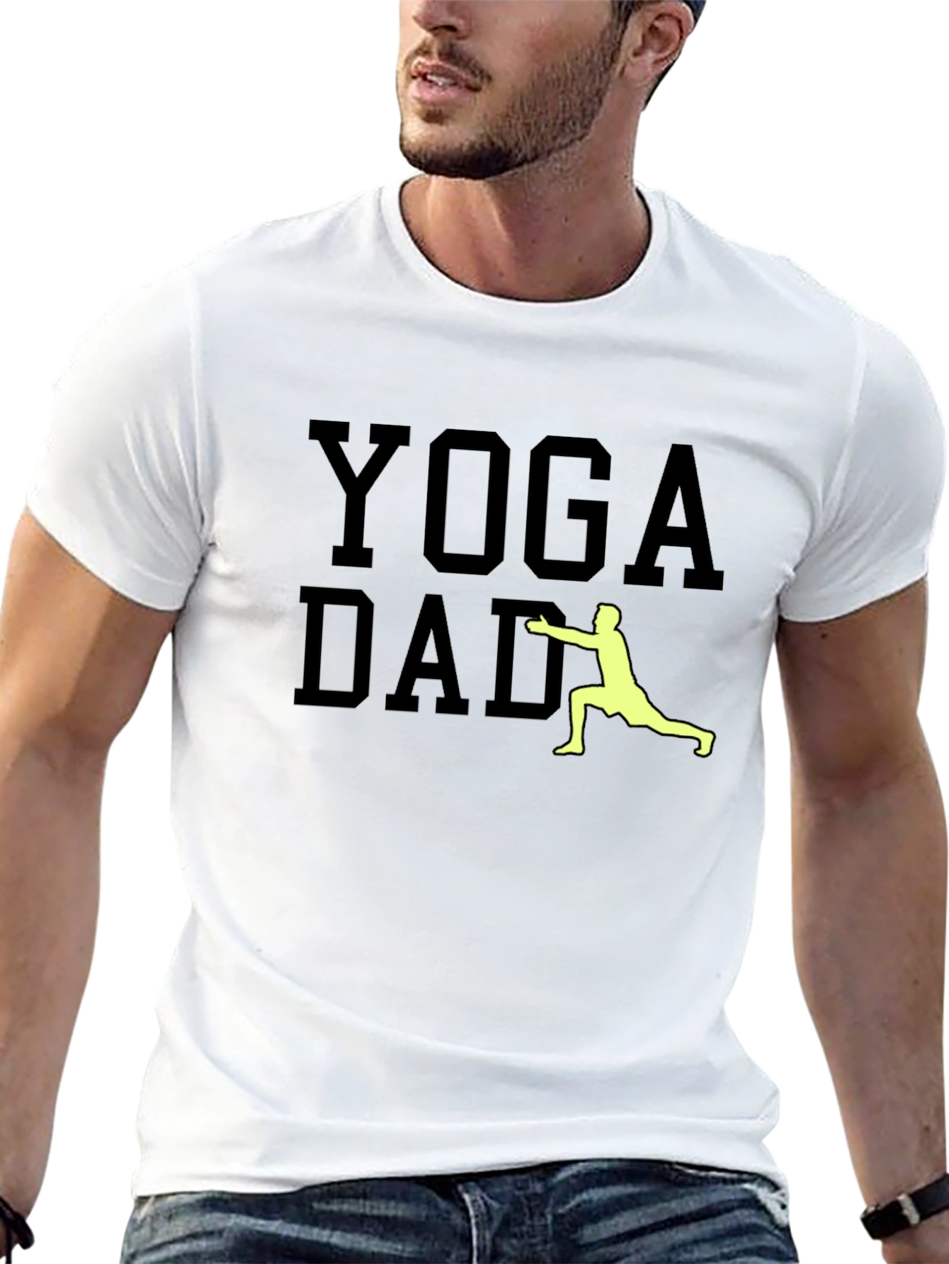 Yoga Dad T-Shirt - Flexible Fathers Day Gift