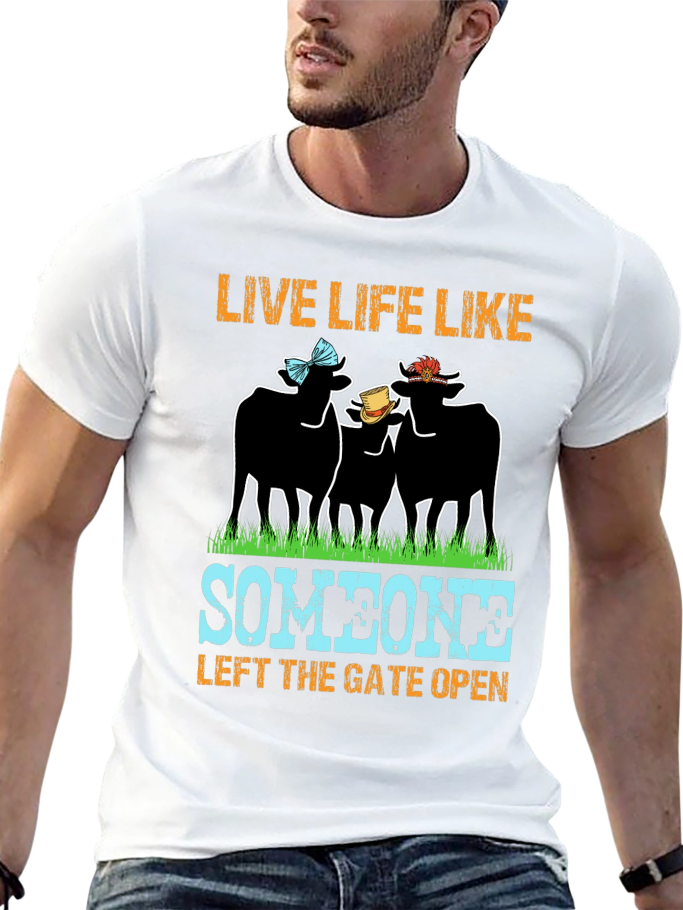 Live Life Like Someone Left The Gate Open T-Shirt