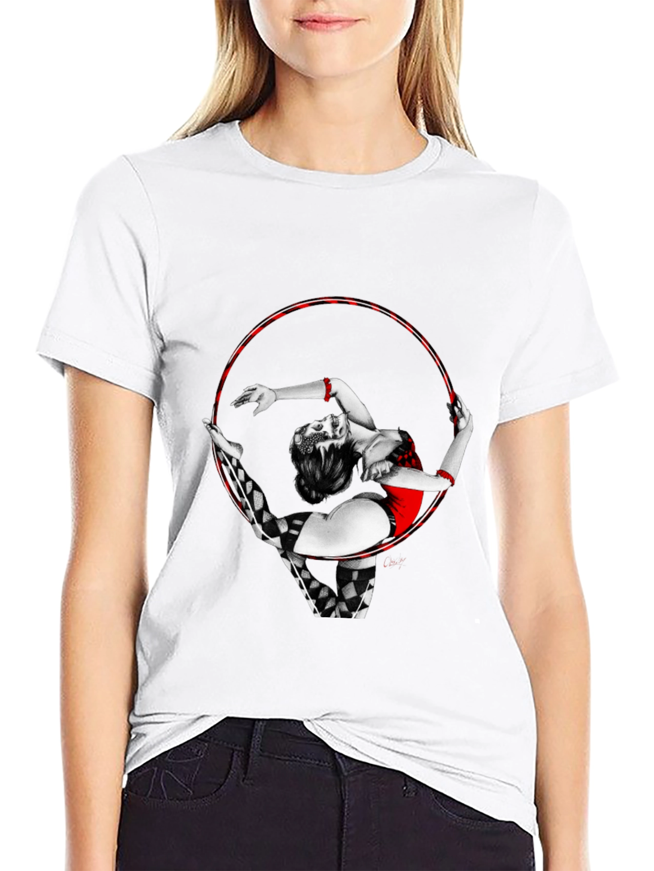 Circus Performer Graphic Tee - Unique Design