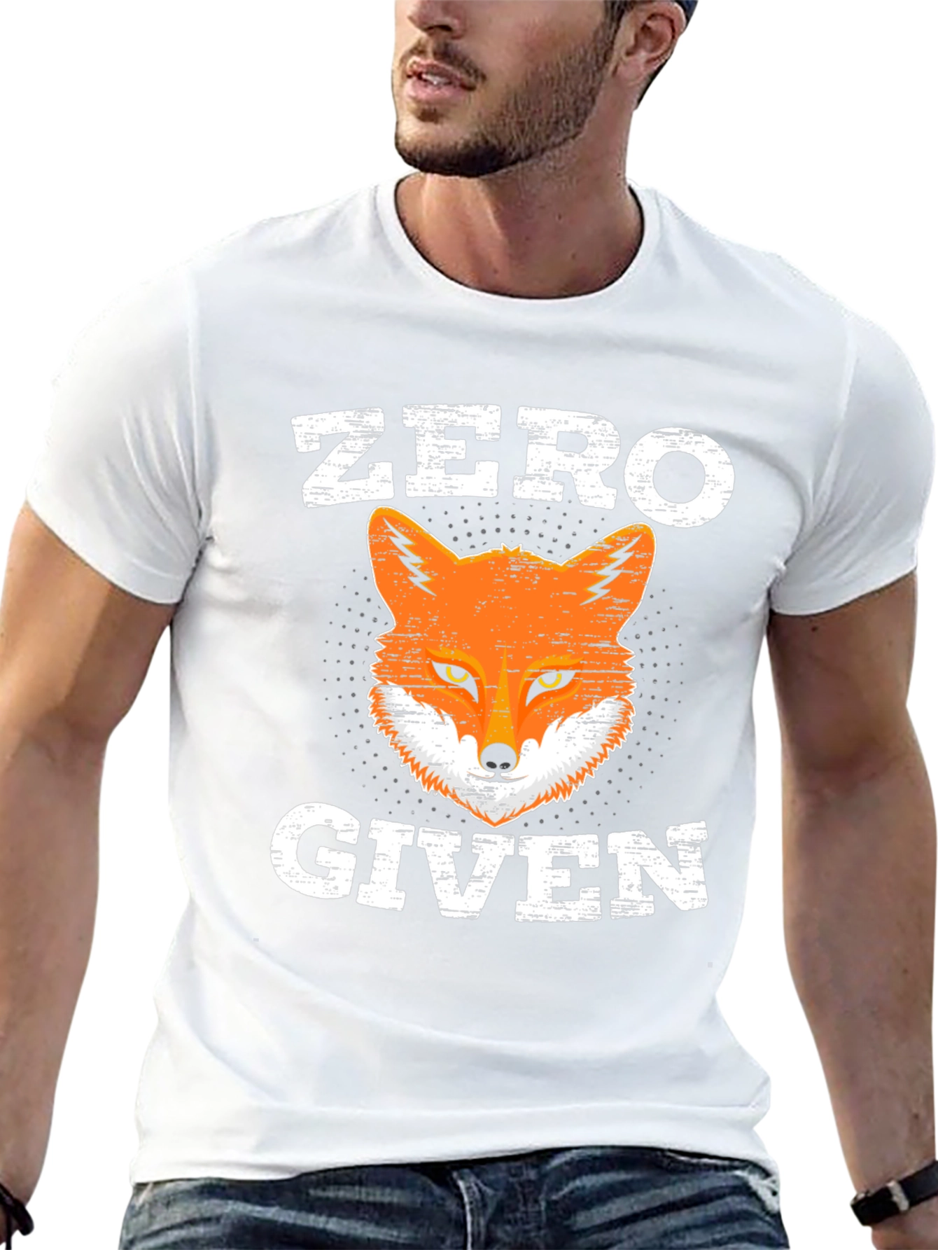 Zero Fox Given T-Shirt - Funny Animal Graphic Tee