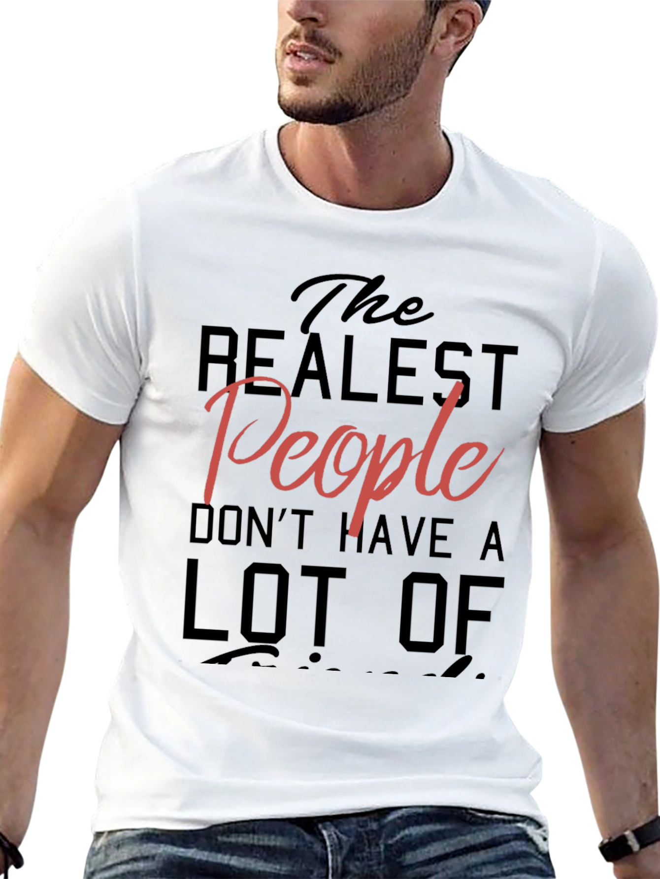 The Realest People Graphic Tee - Casual Style