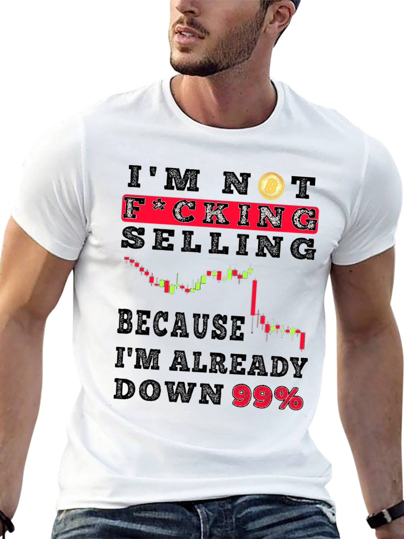 Bitcoin HODL T-Shirt - Im Not Selling