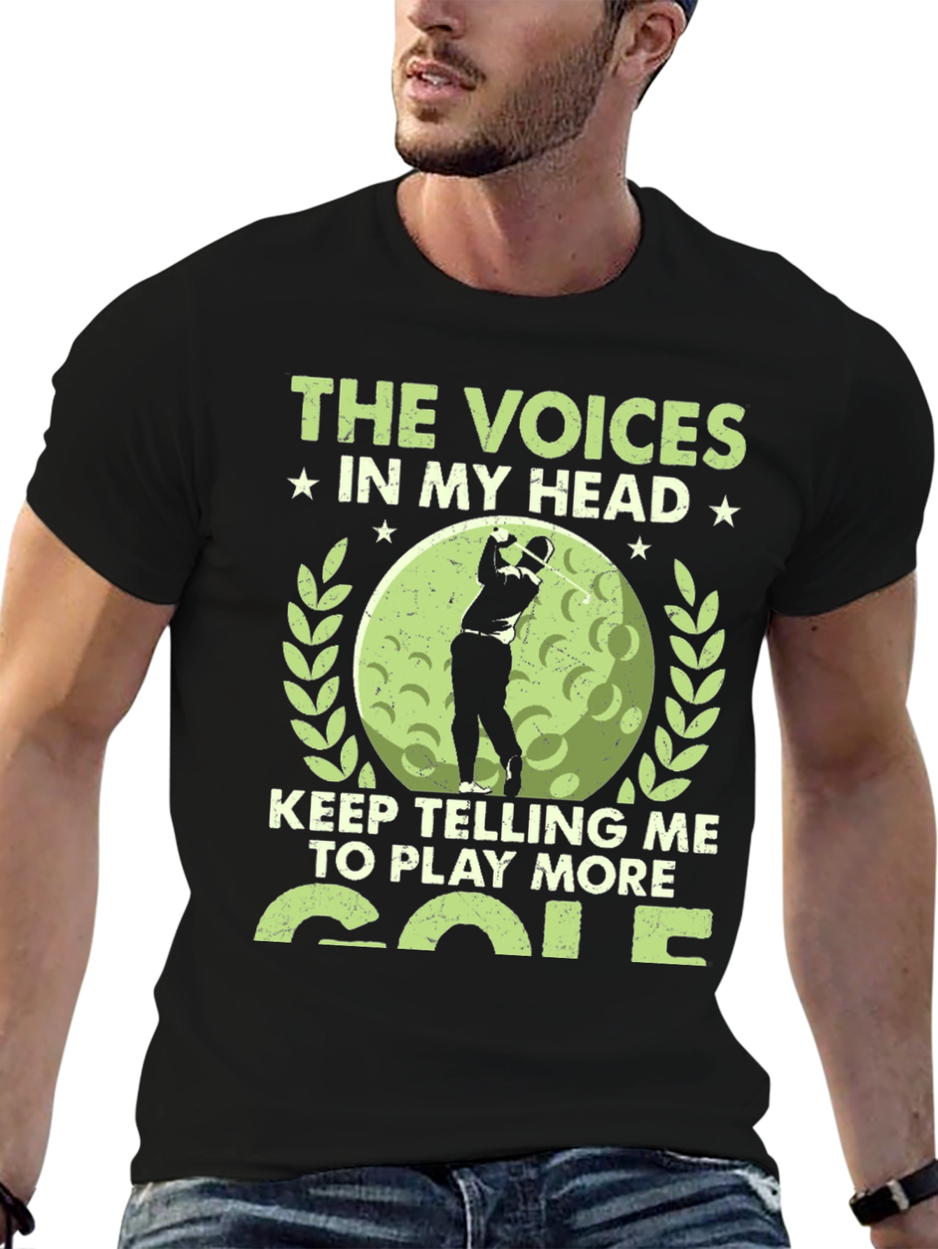 Golf T-Shirt: The Voices In My Head