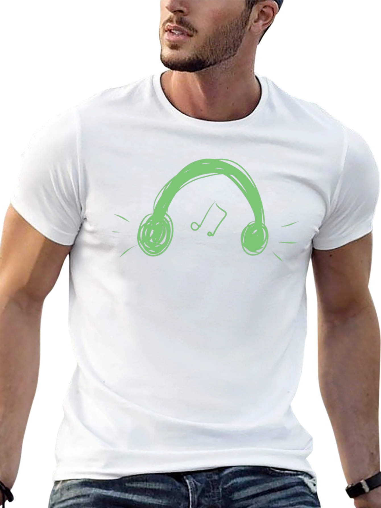Headphones Music T-Shirt