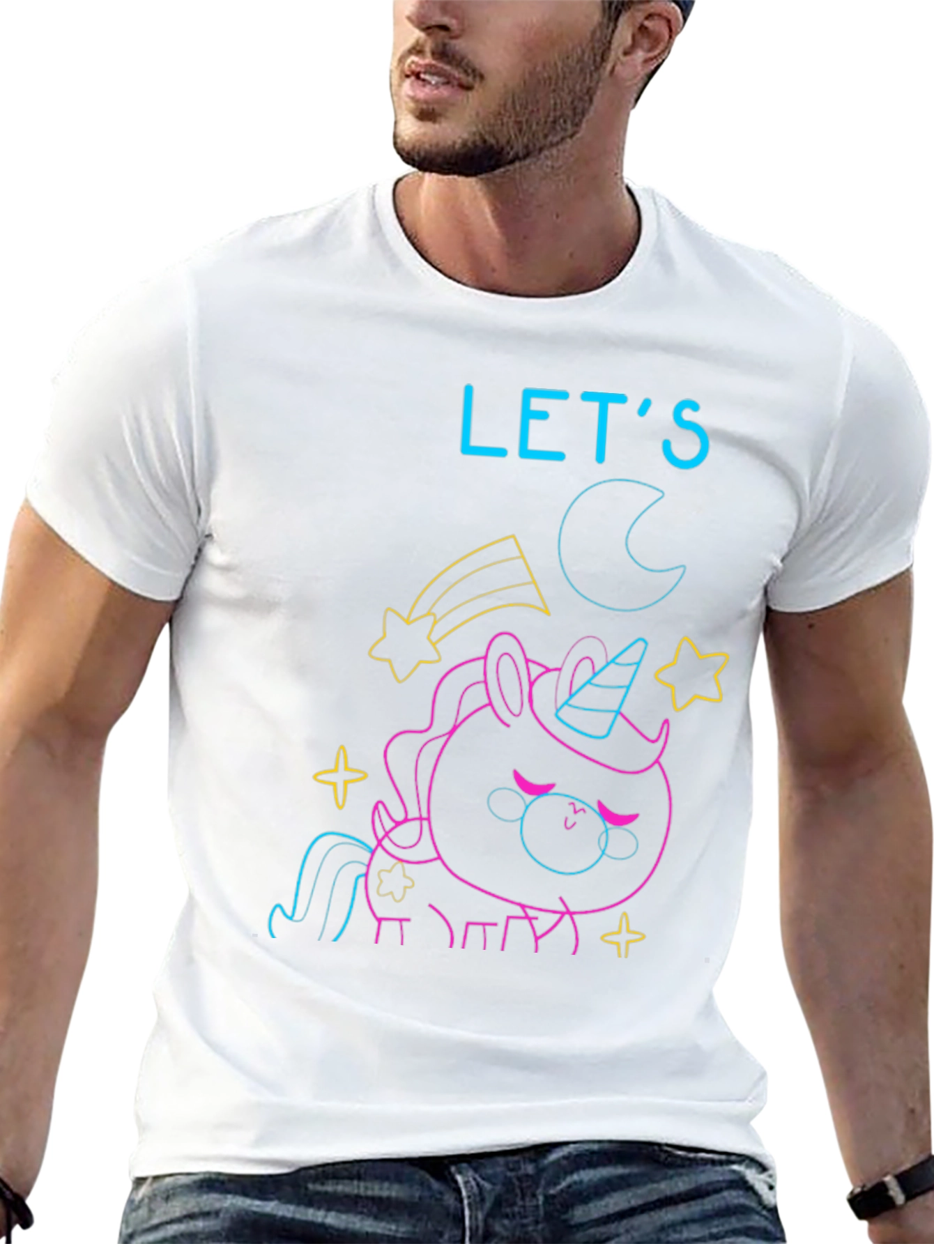 Unicorn Graphic Tee - Lets Dream