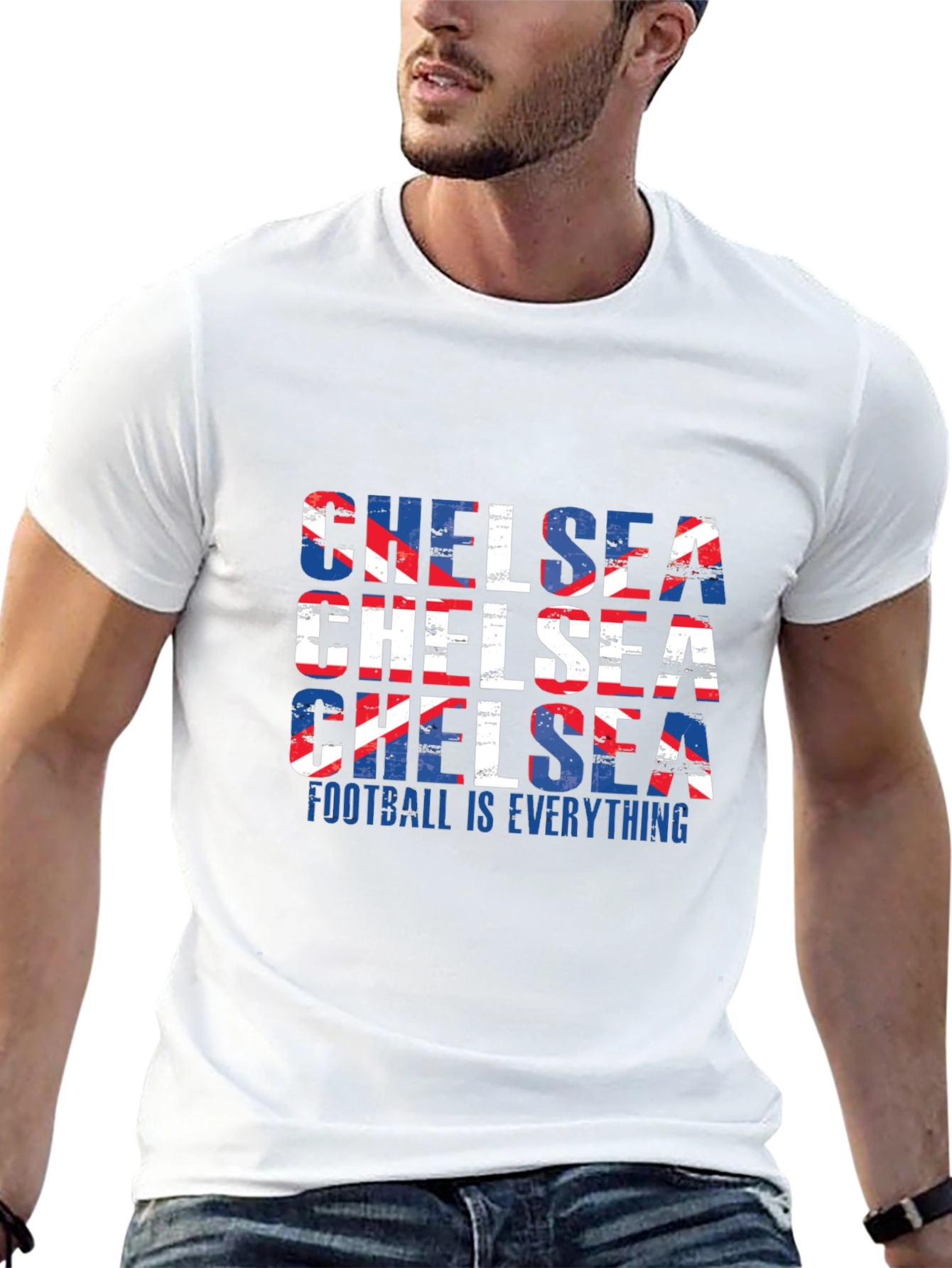 Chelsea Football Club Fan T-Shirt - Black