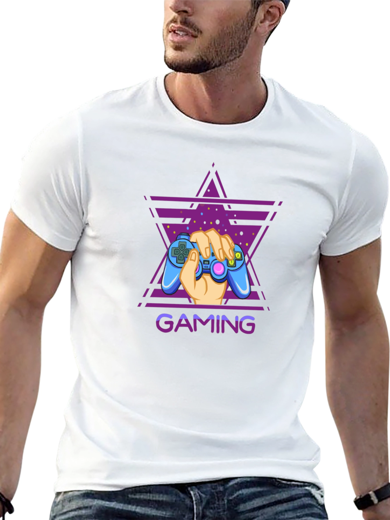 Gaming Controller T-Shirt - Gamer Style