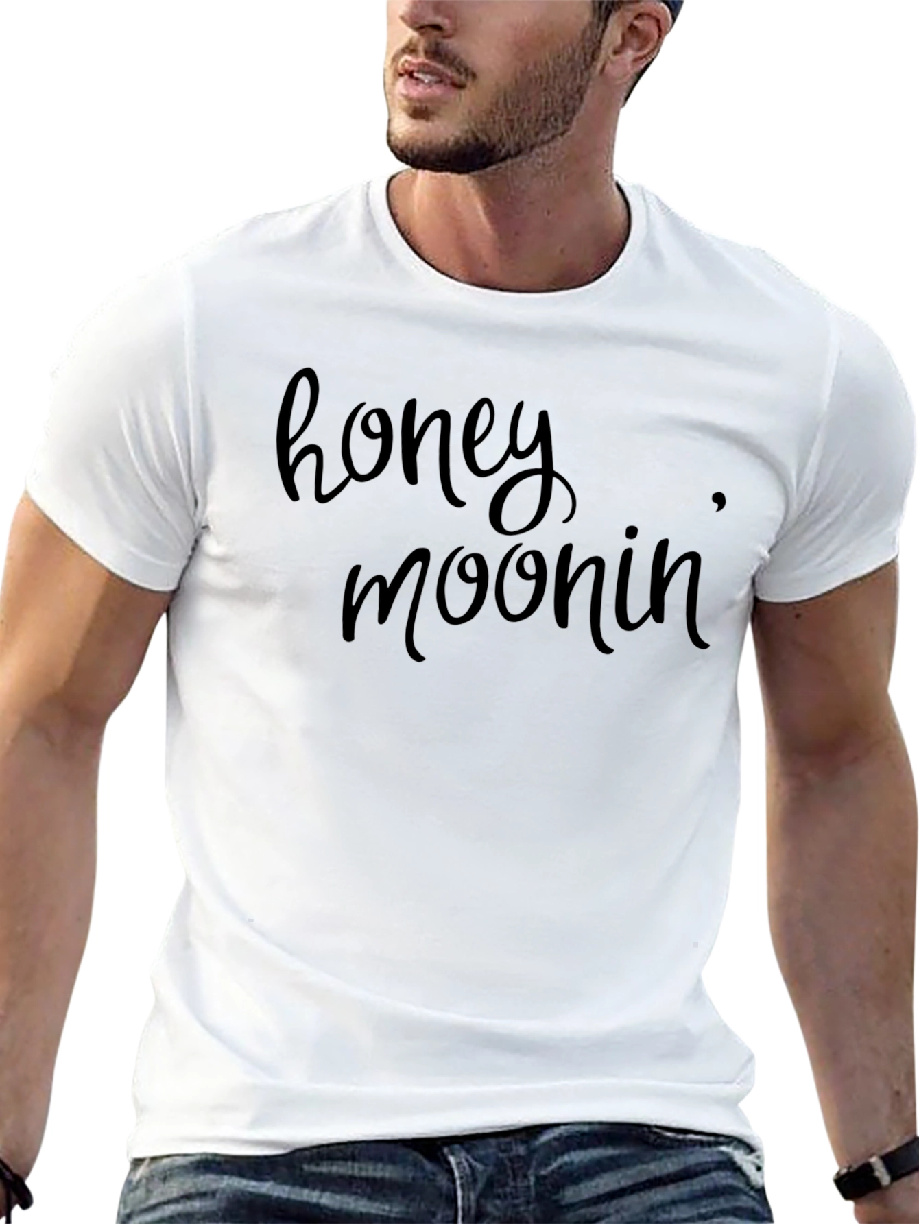 Honeymoonin Black T-Shirt