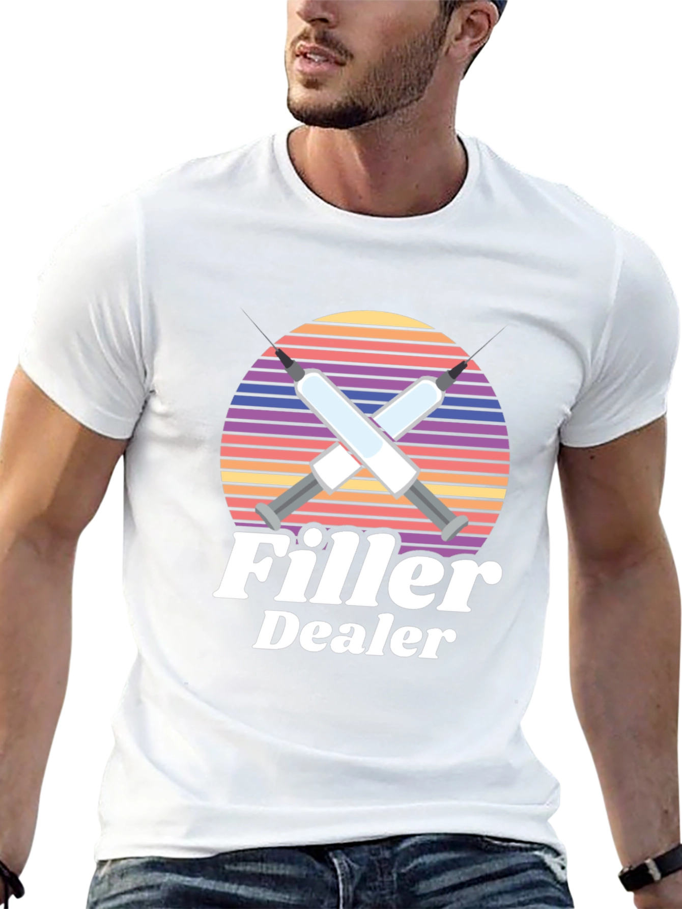 Filler Dealer Graphic T-Shirt - Stylish and Unique