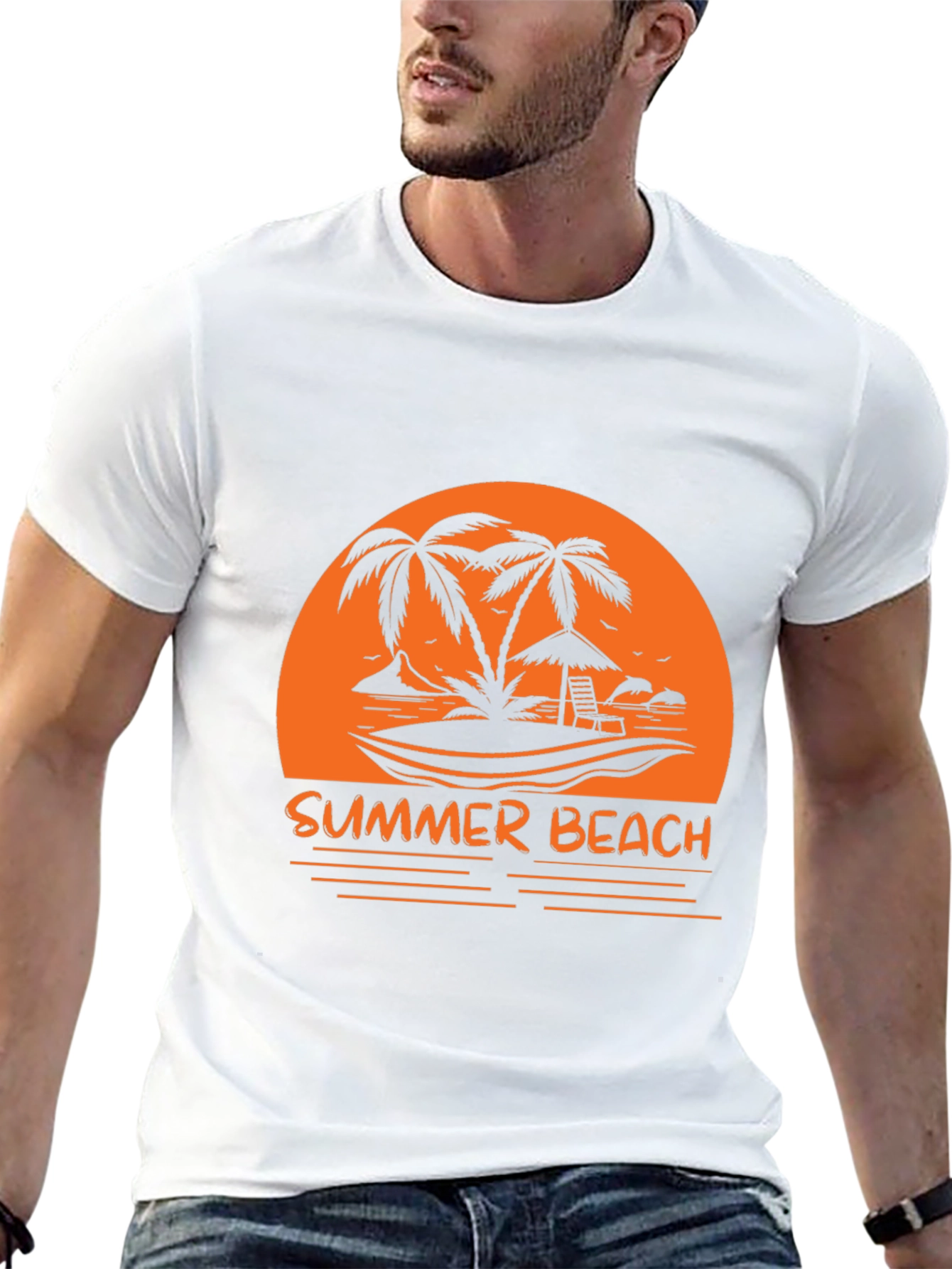 Summer Beach Graphic Tee - Vacation Vibes
