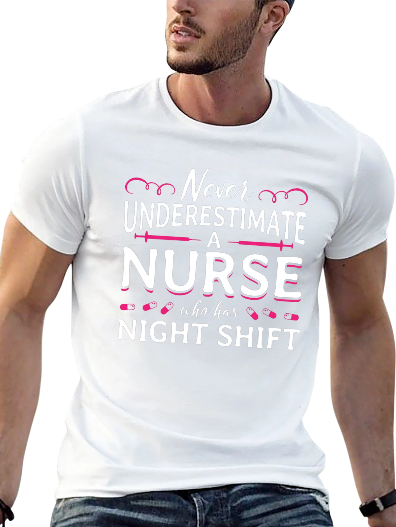 Never Underestimate a Nurse T-Shirt