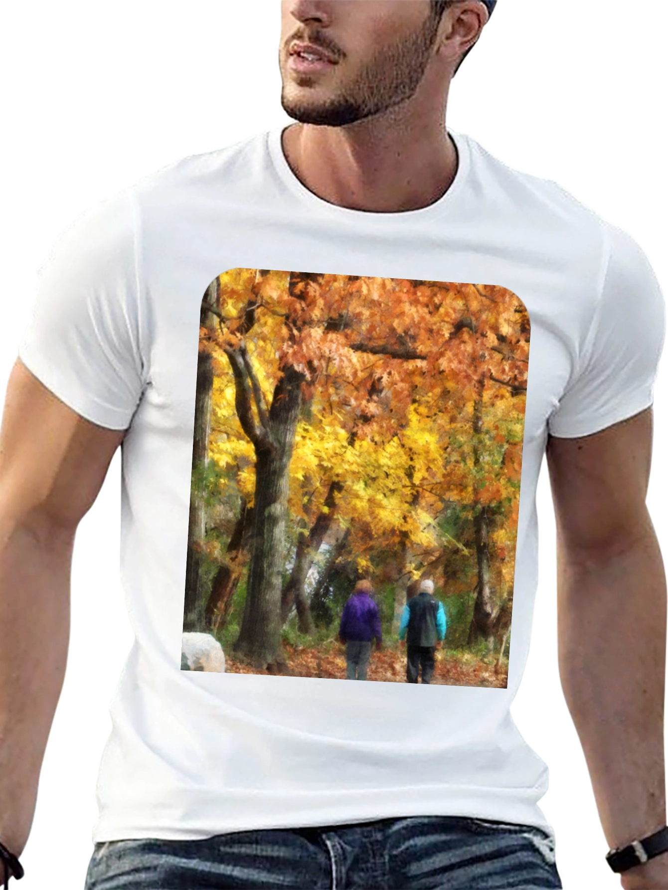 Autumn Forest Walk T-Shirt