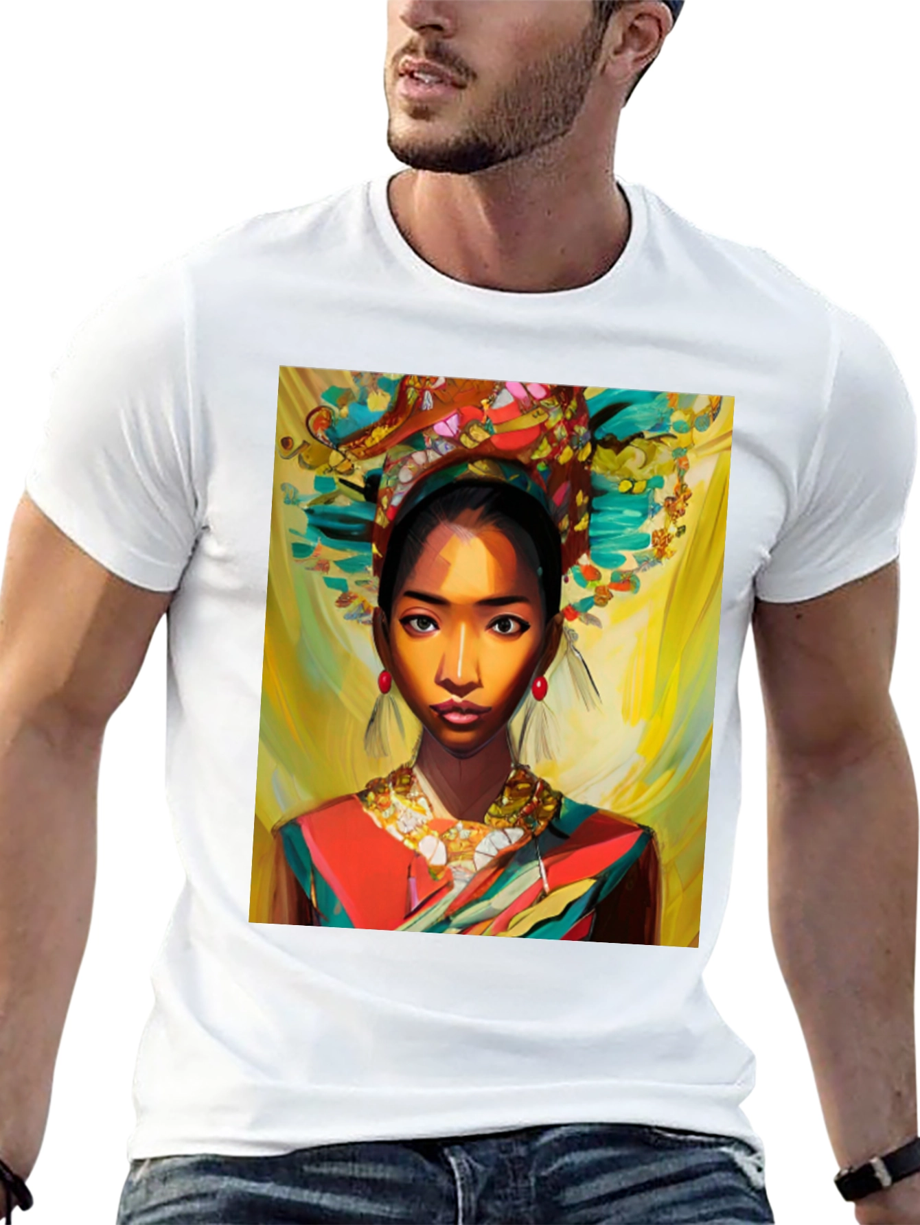 Ethnic Beauty Graphic T-Shirt