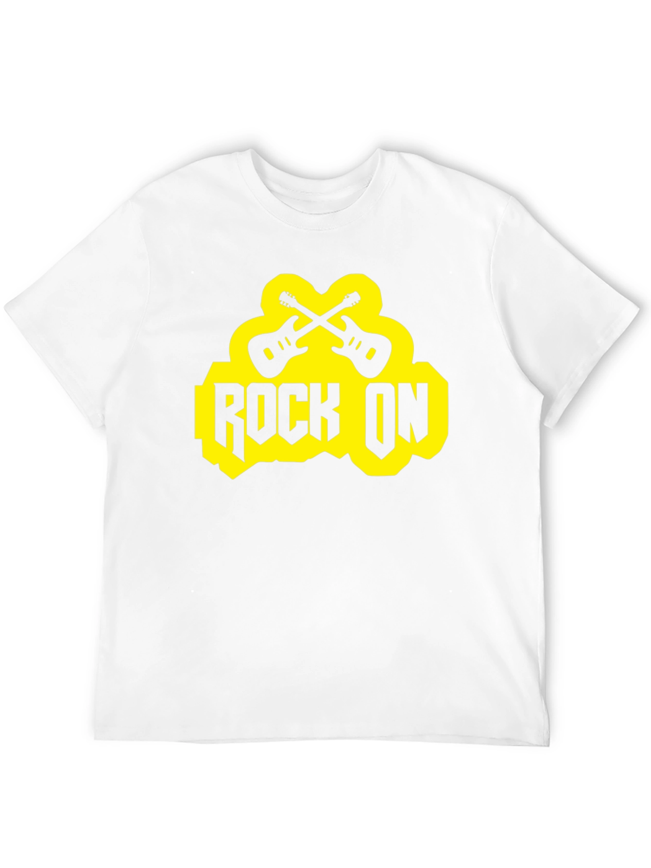 Rock On Guitar T-Shirt - Music Lovers Tee