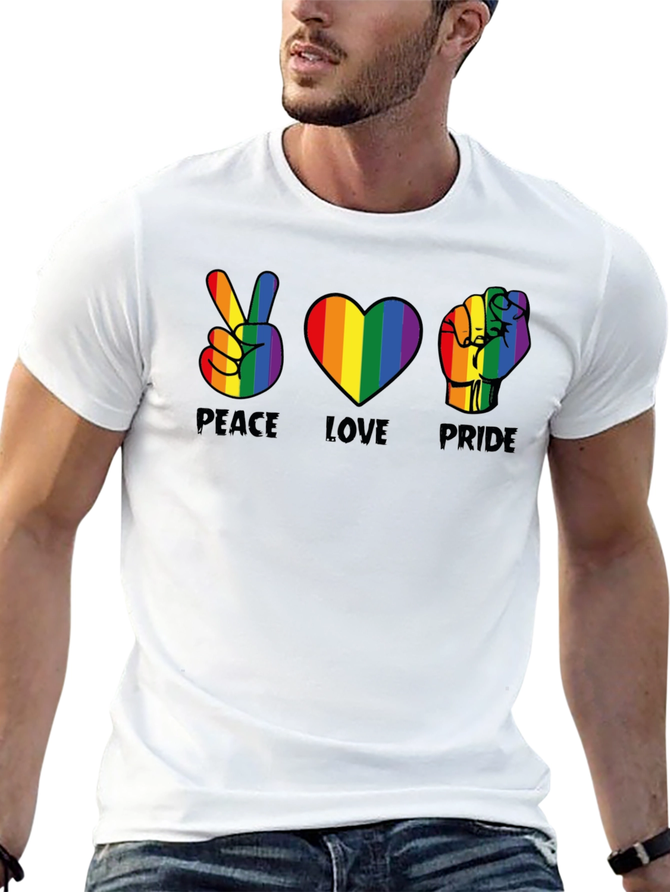 Peace Love Pride T-Shirt