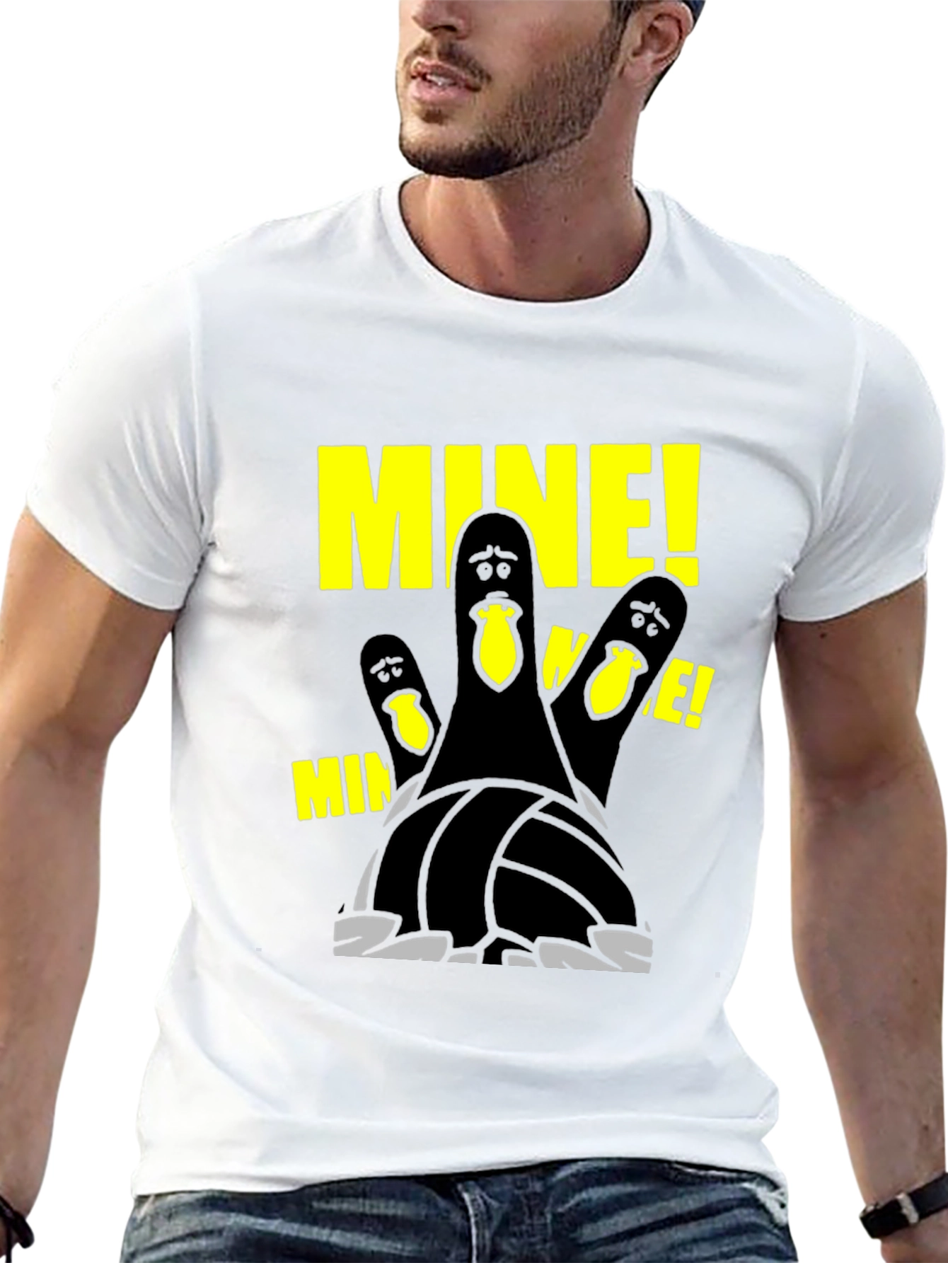 Funny Bowling Pins MINE T-Shirt