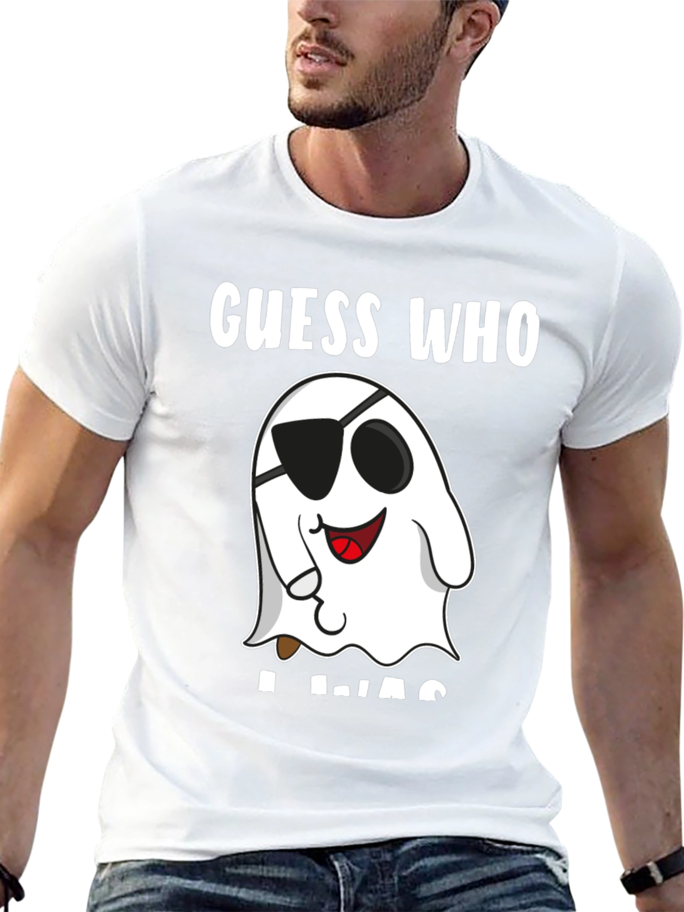 Guess Who I Was? Pirate Ghost Graphic Tee