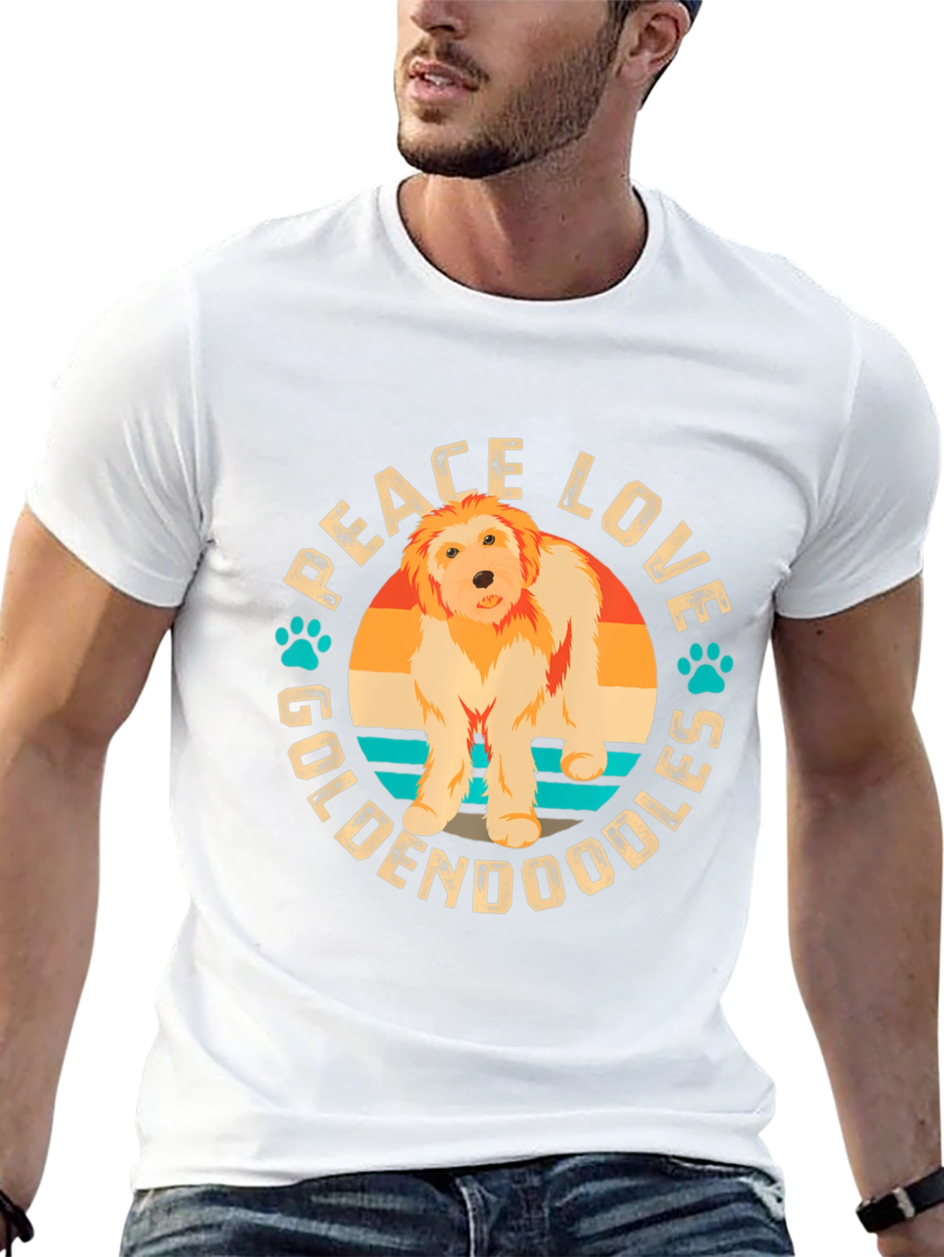 Peace Love Goldendoodles T-Shirt