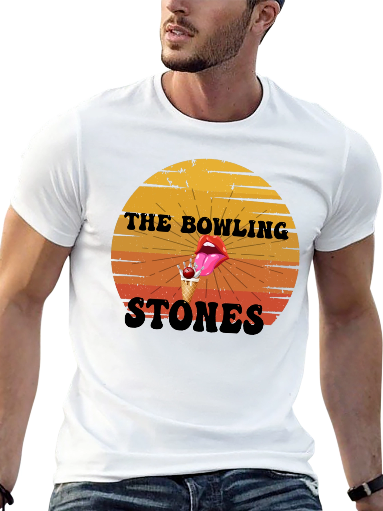 The Bowling Stones Graphic Tee