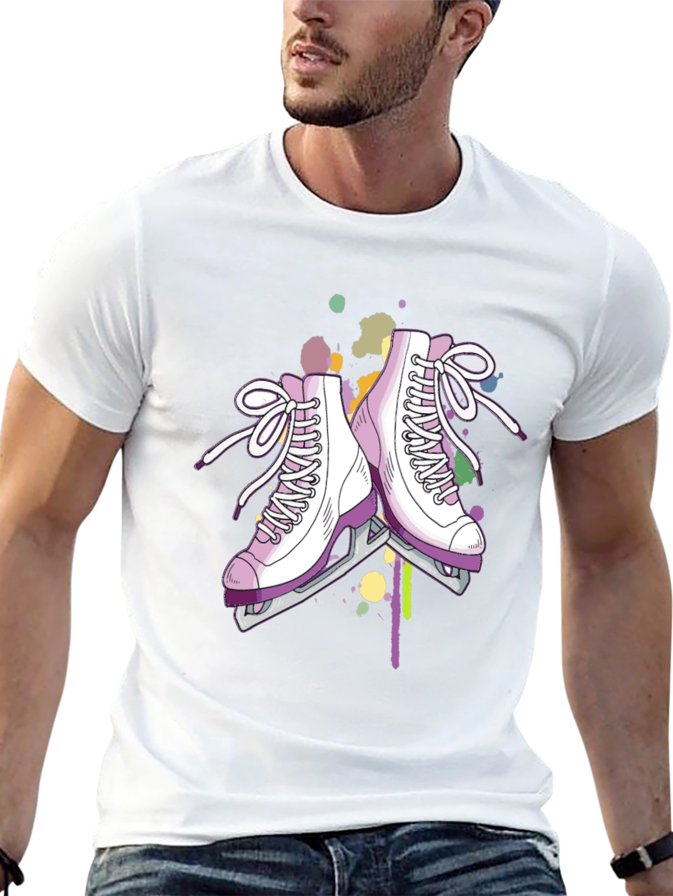 Skate T-Shirt - Artistic Skates Design