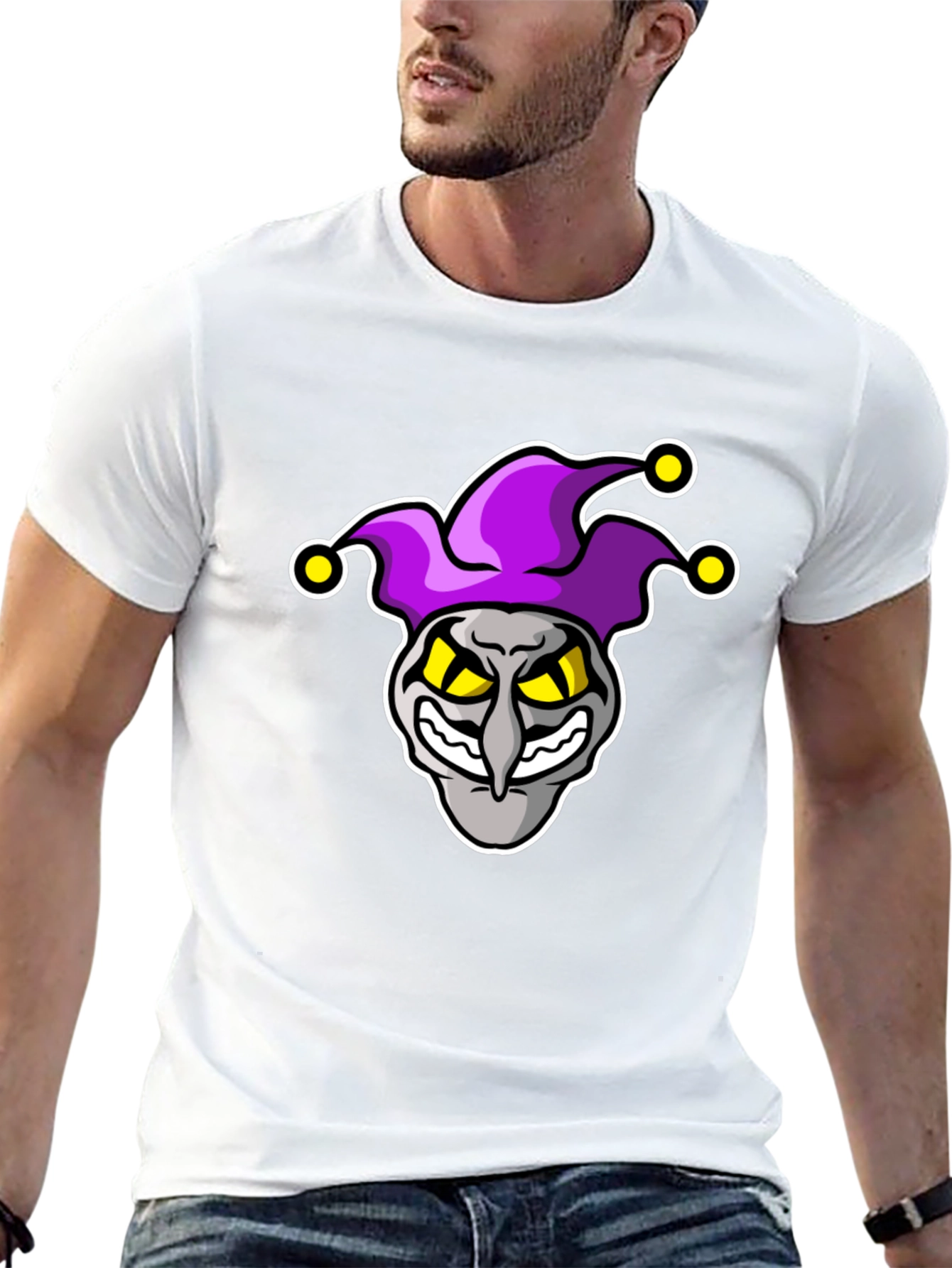 Jester Graphic T-Shirt - Bold Streetwear Design