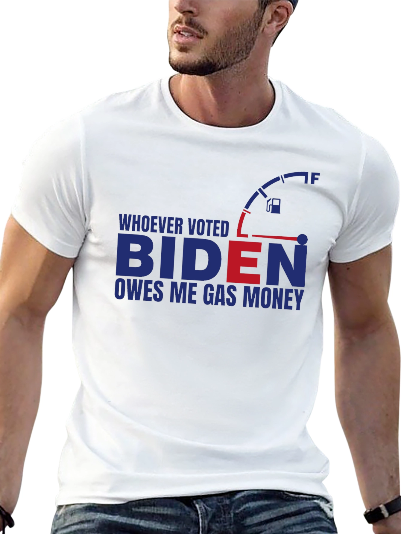 Biden Gas Money T-Shirt - Political Humor Tee