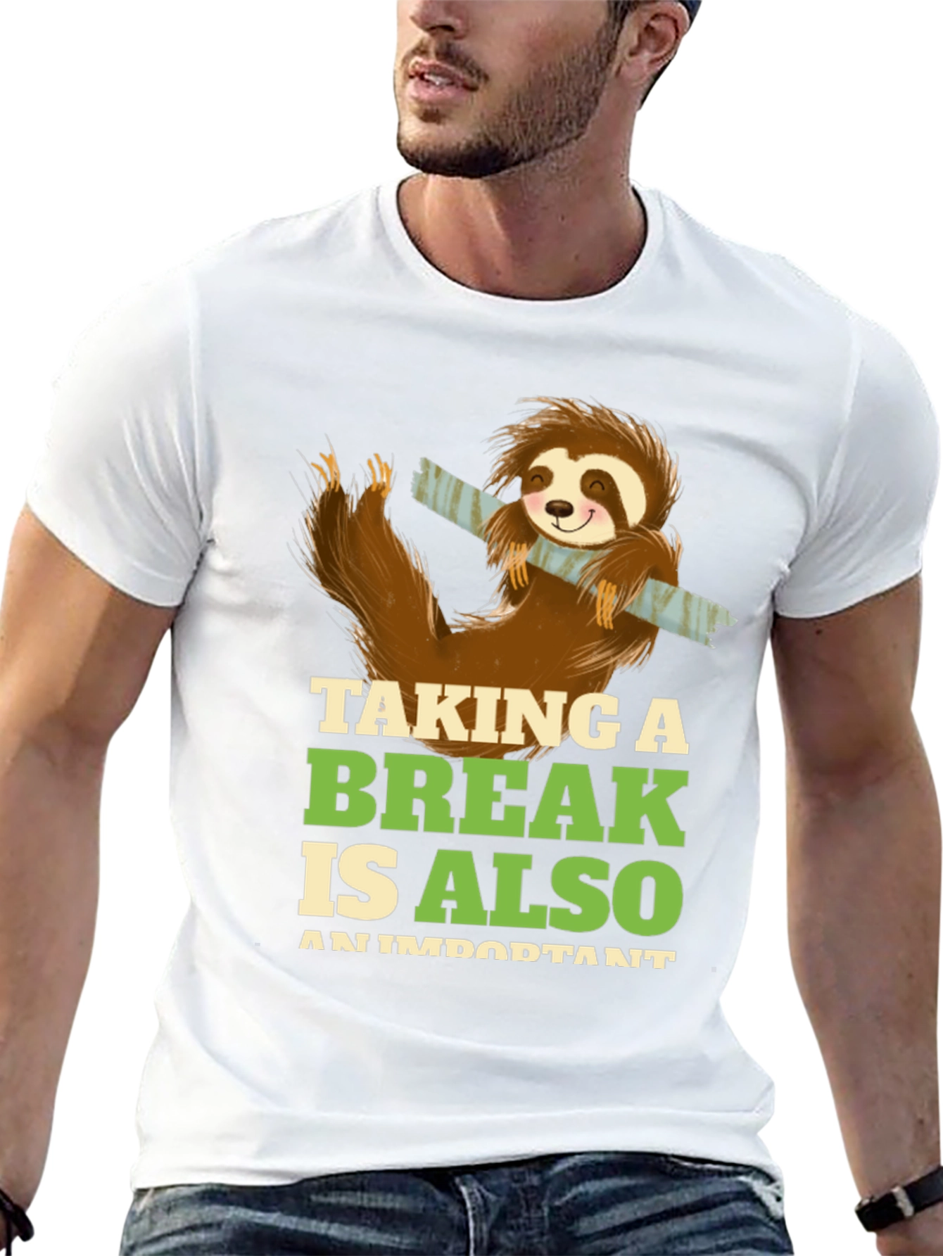 Sloth Taking A Break T-Shirt