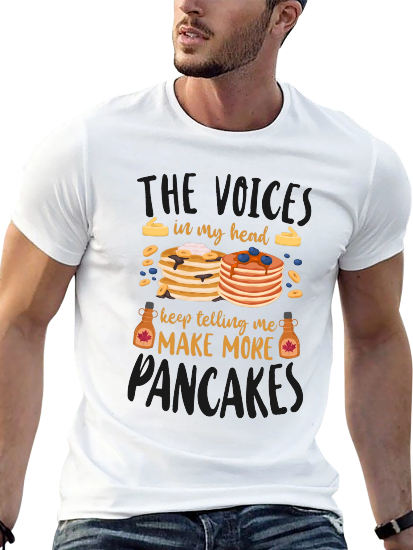 Pancake Lover T-Shirt - The Voices in My Head