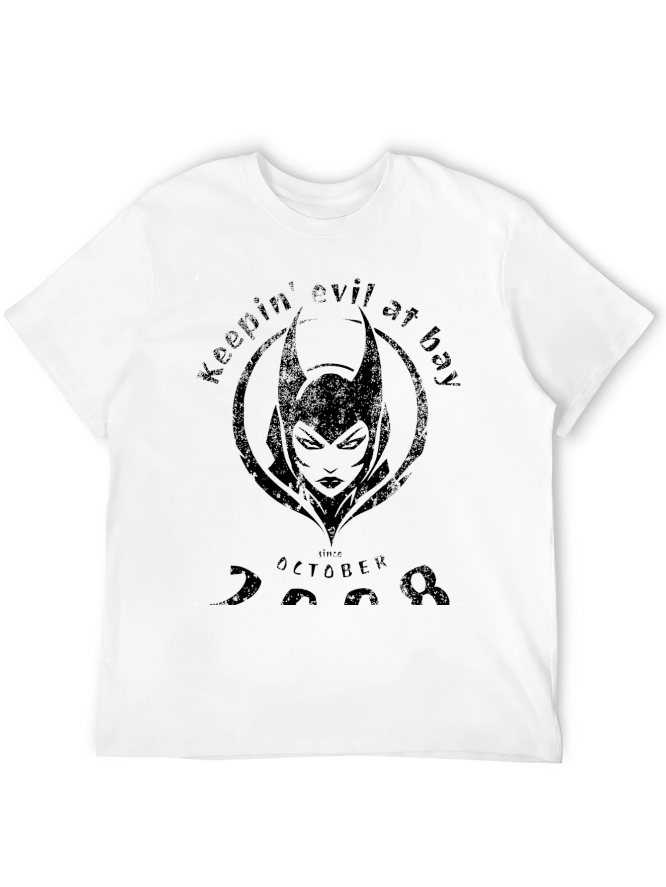 Keepin Evil at Bay Tee - Since October 2008