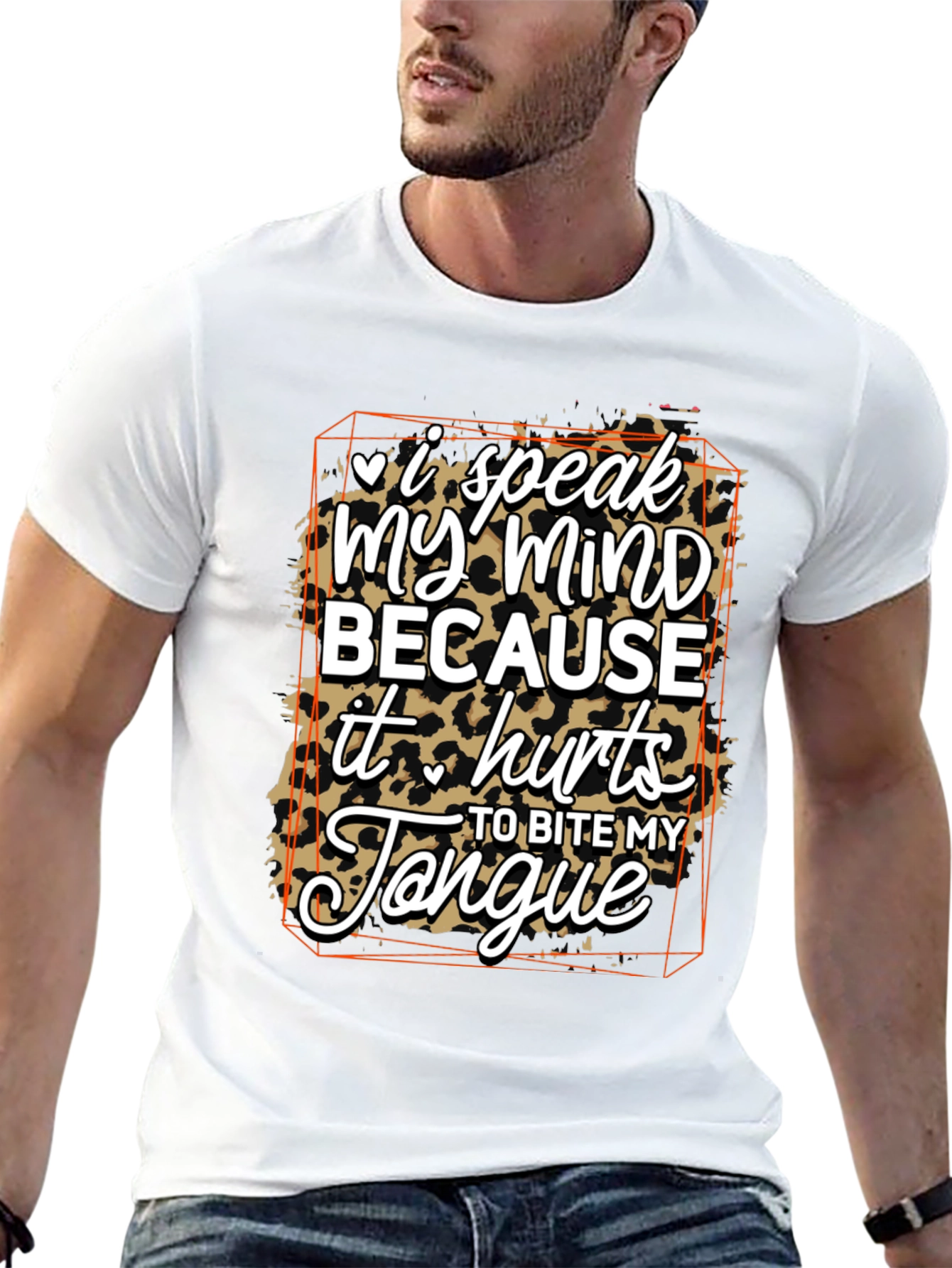 Mind Speak Graphic Tee - Bold Statement Shirt