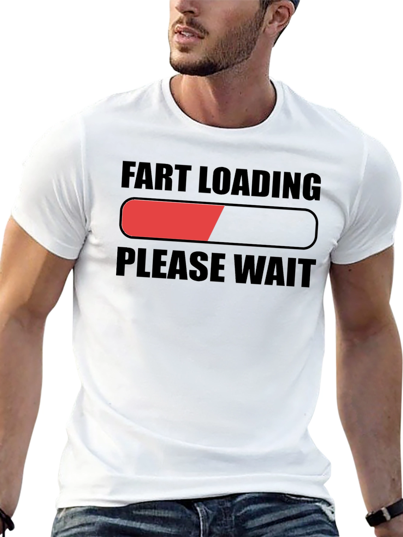 Fart Loading Please Wait Novelty T-Shirt