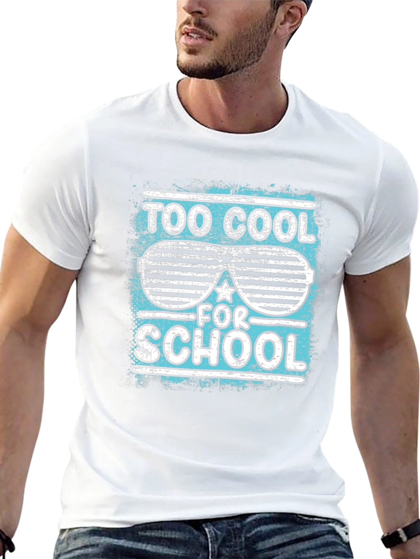 Too Cool For School Graphic T-Shirt