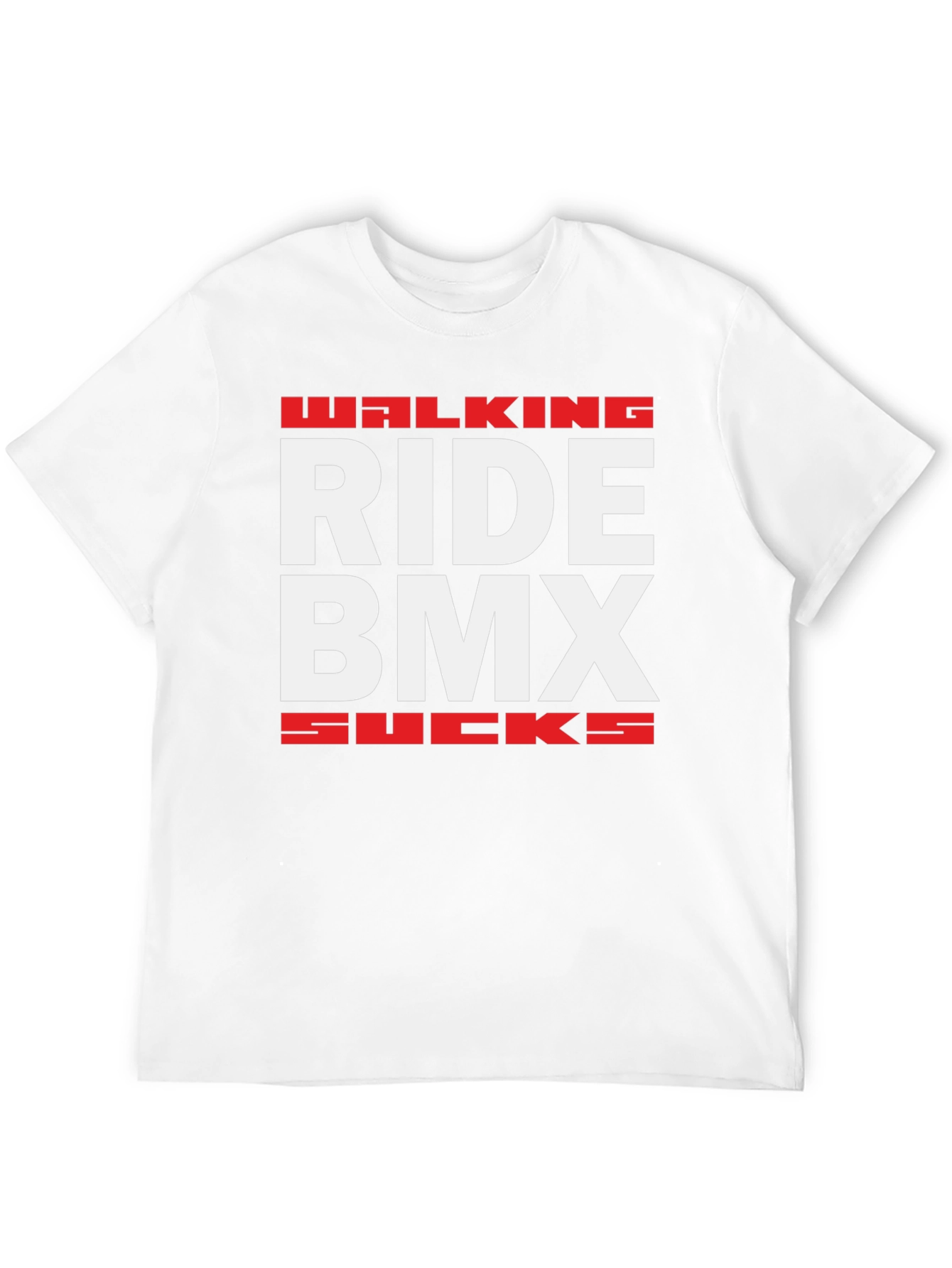Ride BMX Graphic Tee - Black Cotton T-Shirt