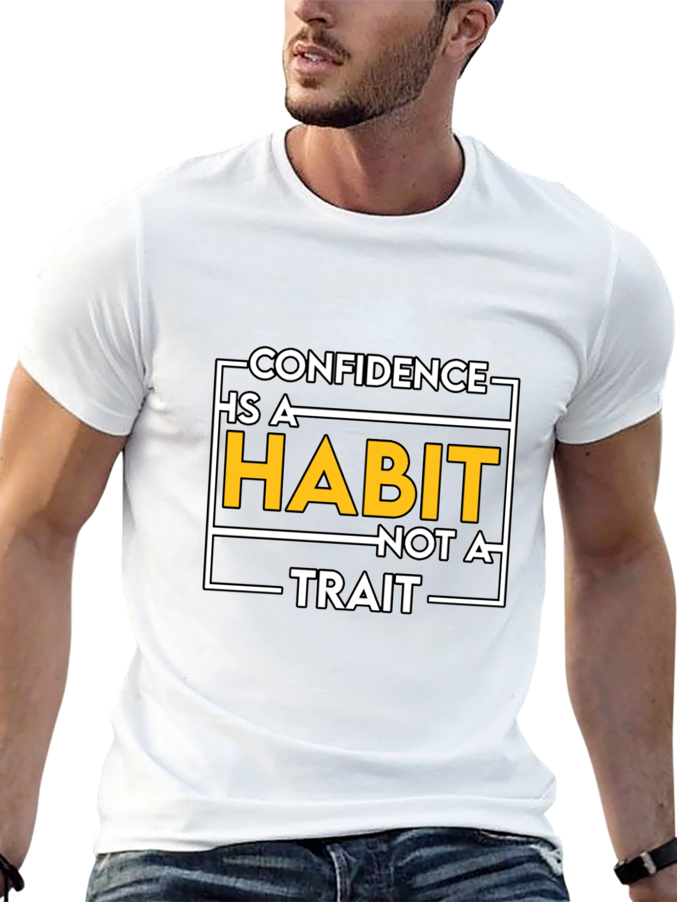 Confidence Is A Habit Graphic T-Shirt