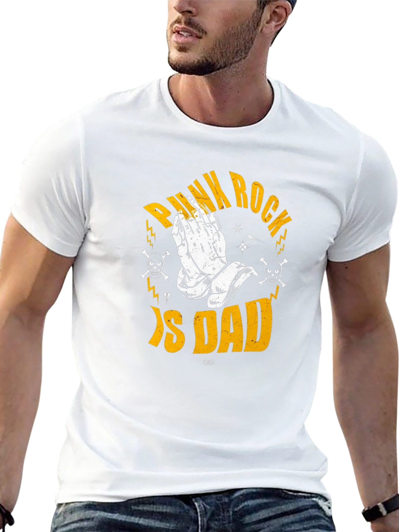 Punk Rock Is Dad Graphic Tee