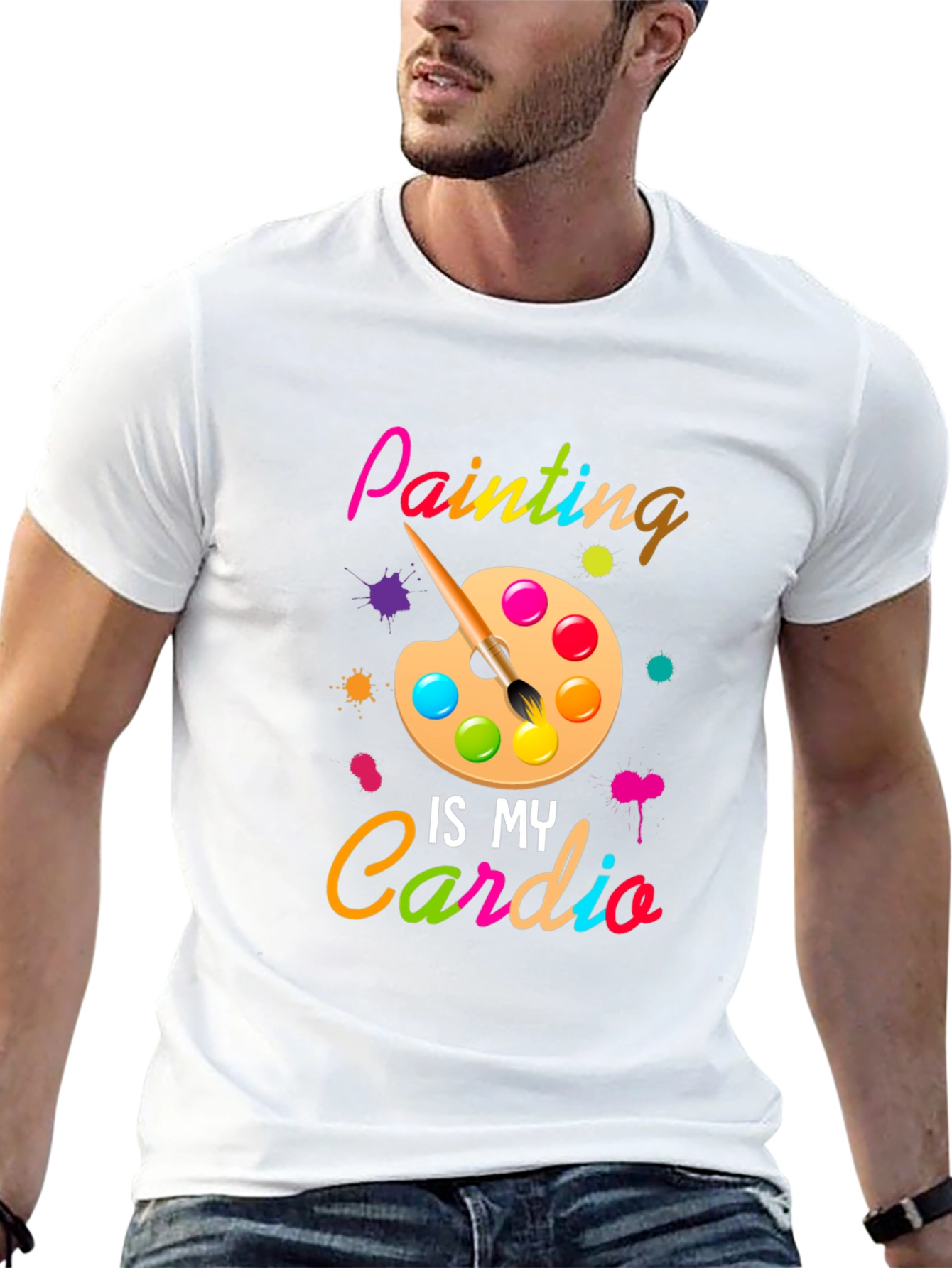 Painting is My Cardio T-Shirt