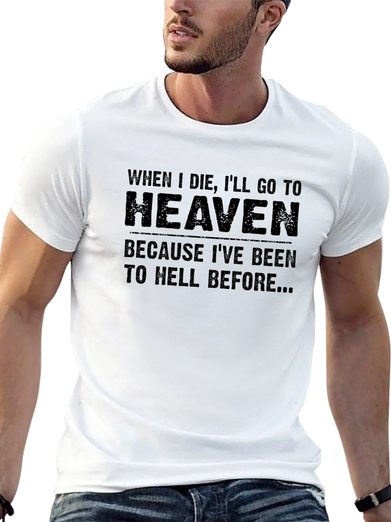 Funny Heaven Hell T-Shirt