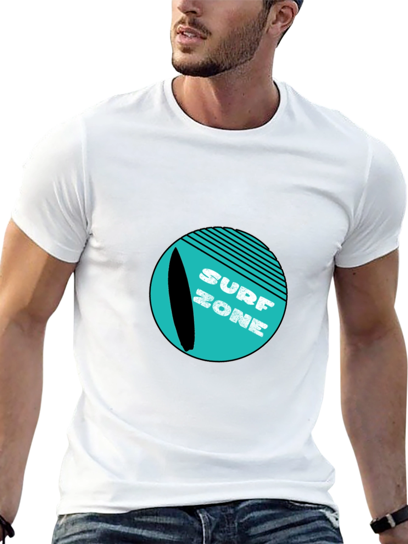 Surf Zone Graphic T-Shirt - Black