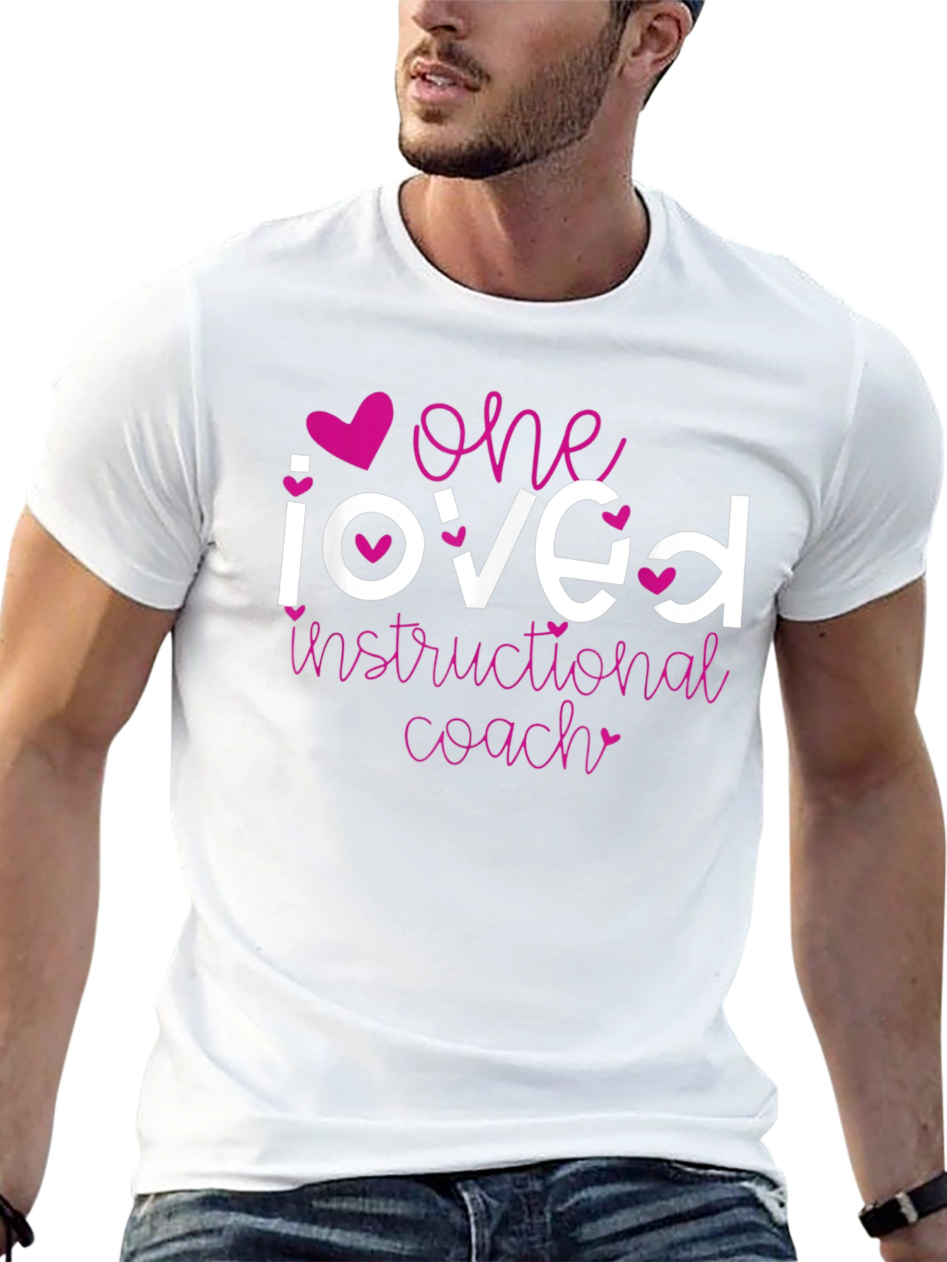 One Loved Instructional Coach Graphic Tee