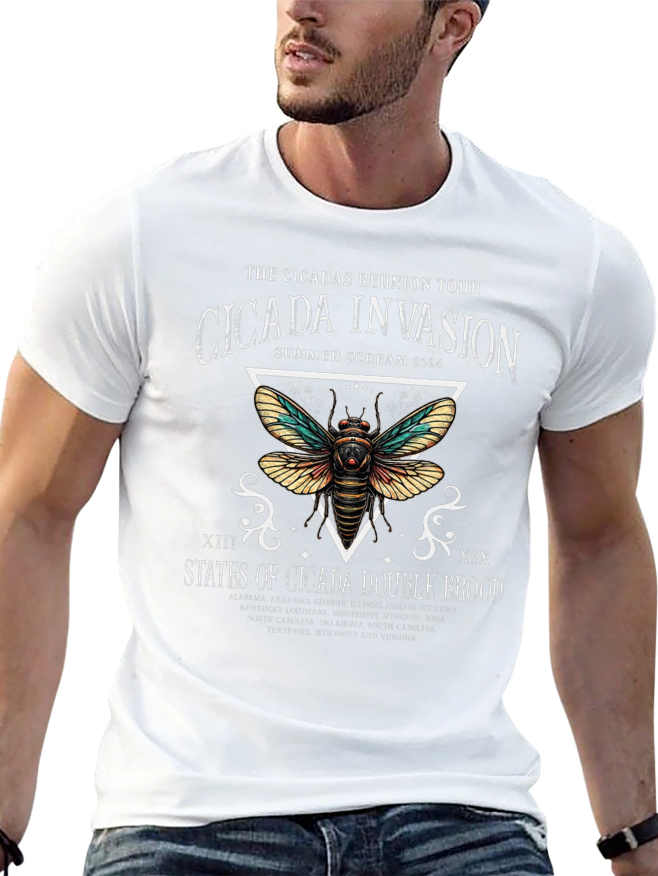 Cicada Invasion 2024 Reunion Tour T-Shirt