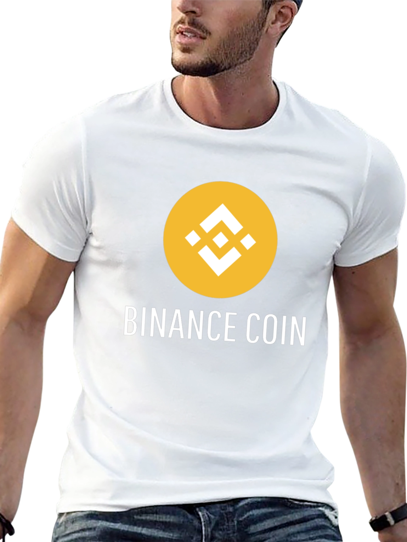 Binance Coin Black T-Shirt - Crypto Fashion