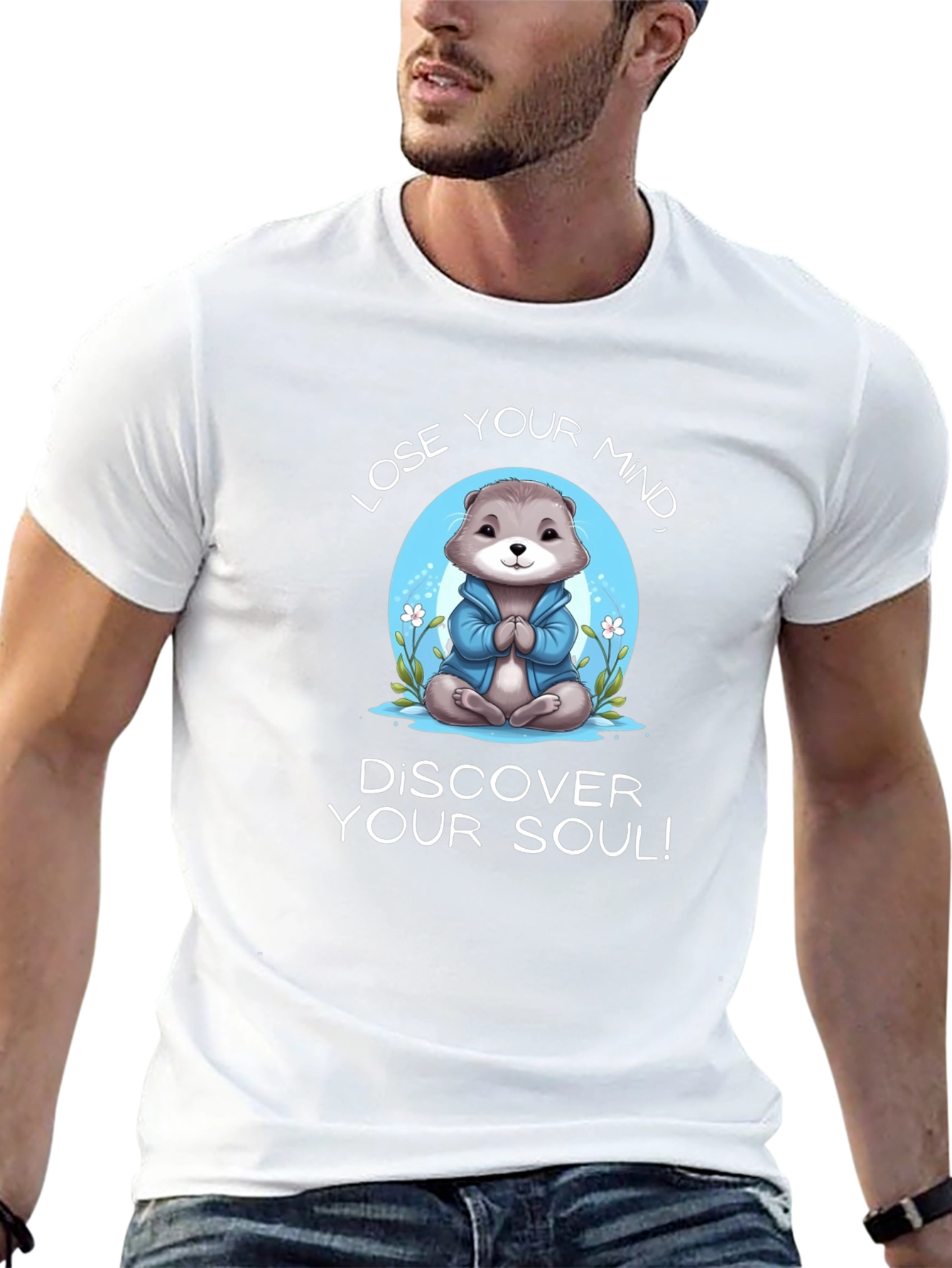 Mindful Otter T-Shirt: Lose Your Mind Find Your Soul!