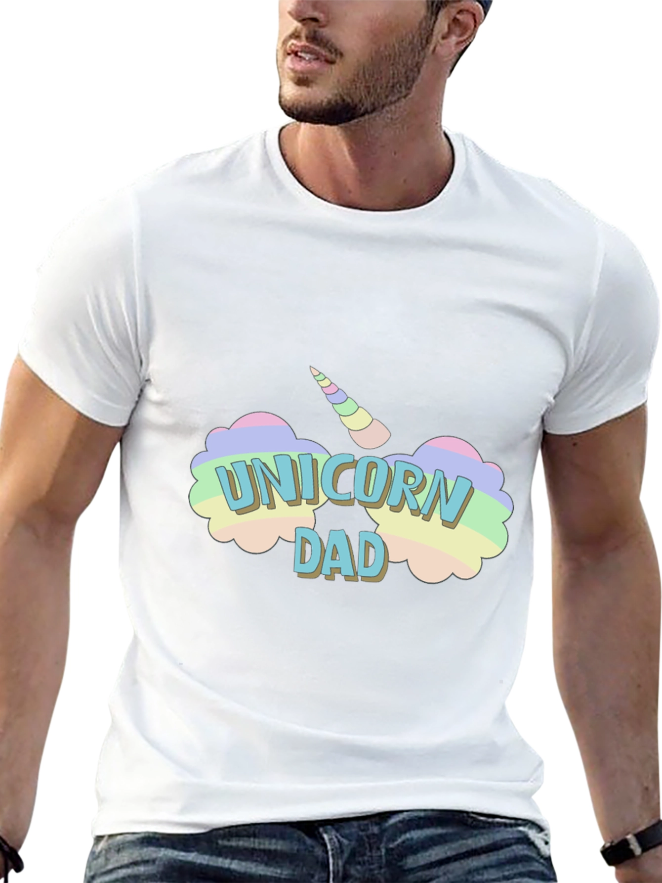 Unicorn Dad Graphic T-Shirt