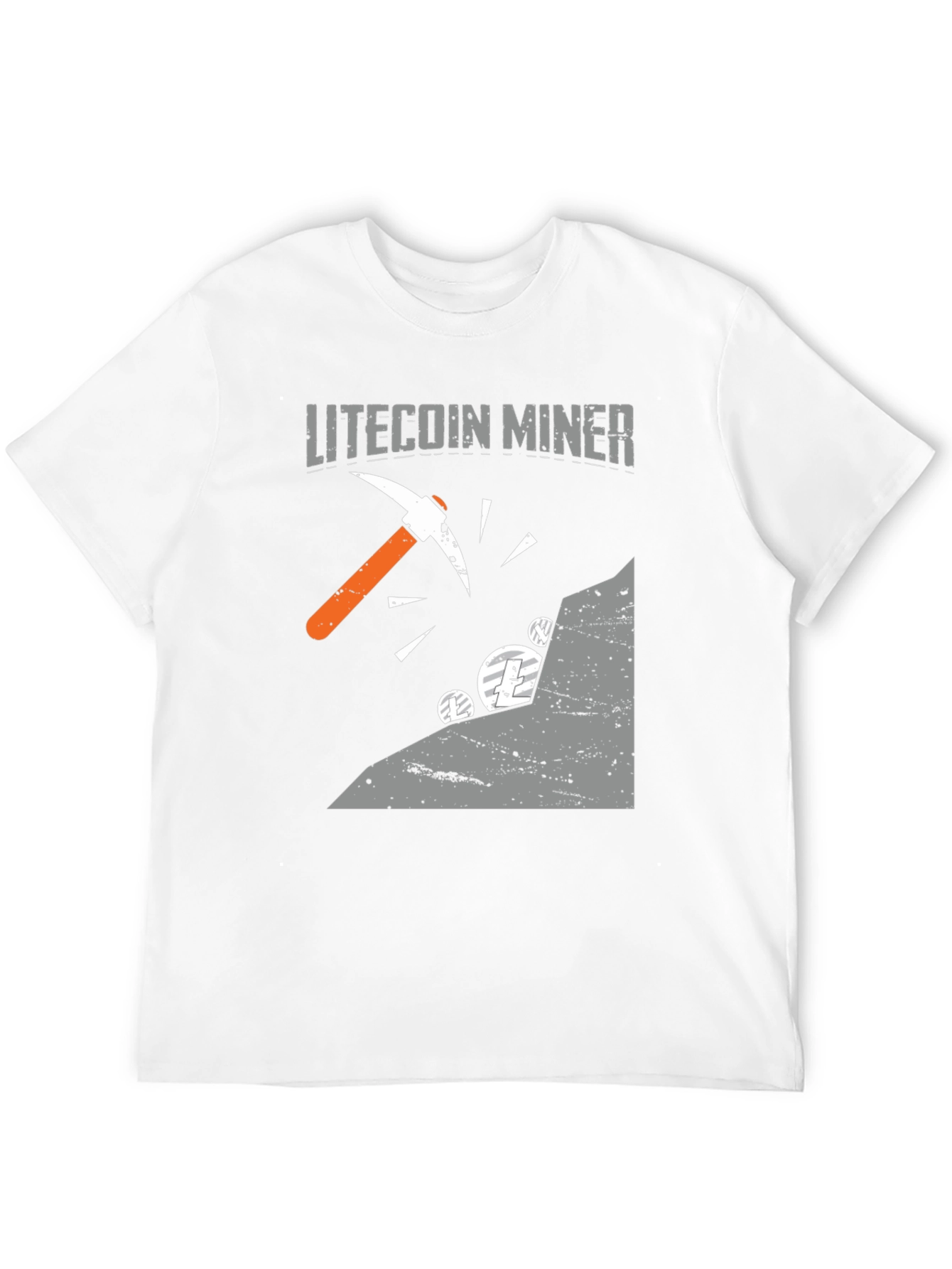 Litecoin Miner Graphic Tee - Cryptocurrency T-Shirt