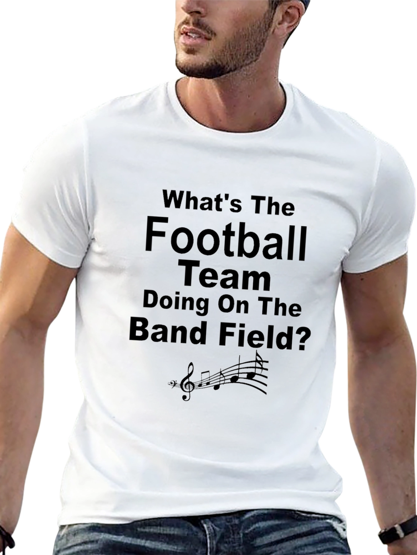 Funny Football Team Band Field T-Shirt
