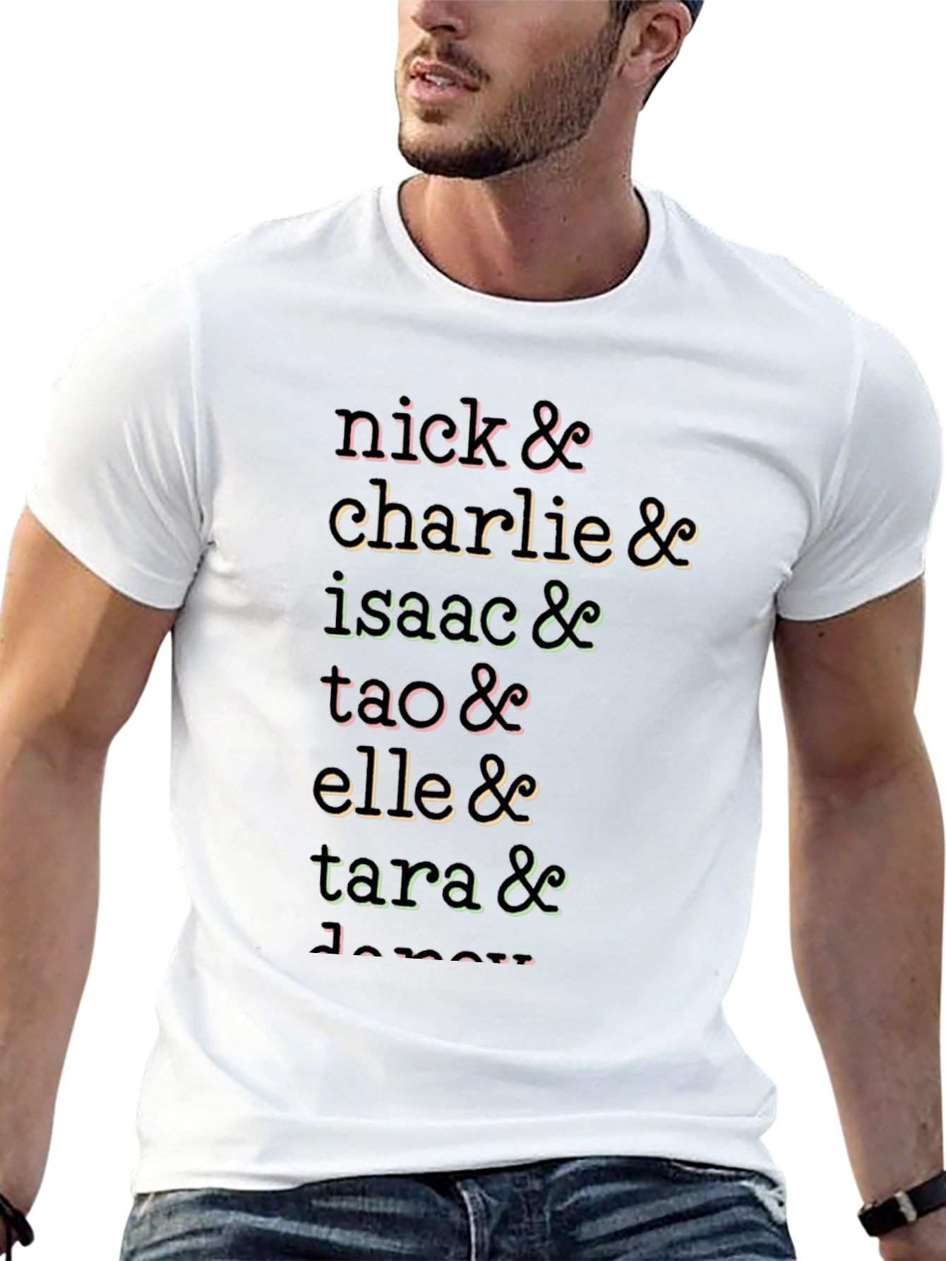 Heartstopper Names Graphic Tee