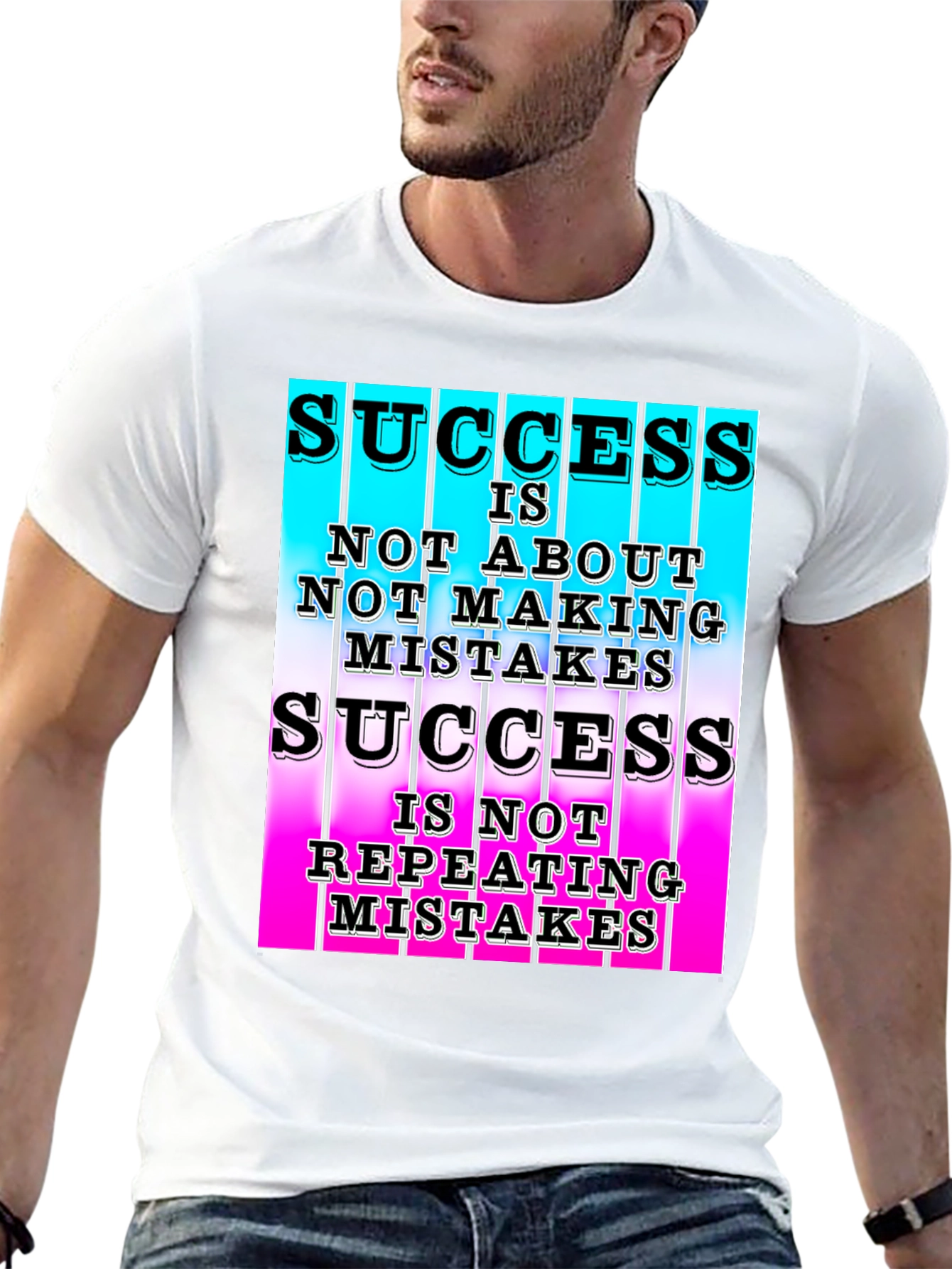 Success T-Shirt Not About Mistakes