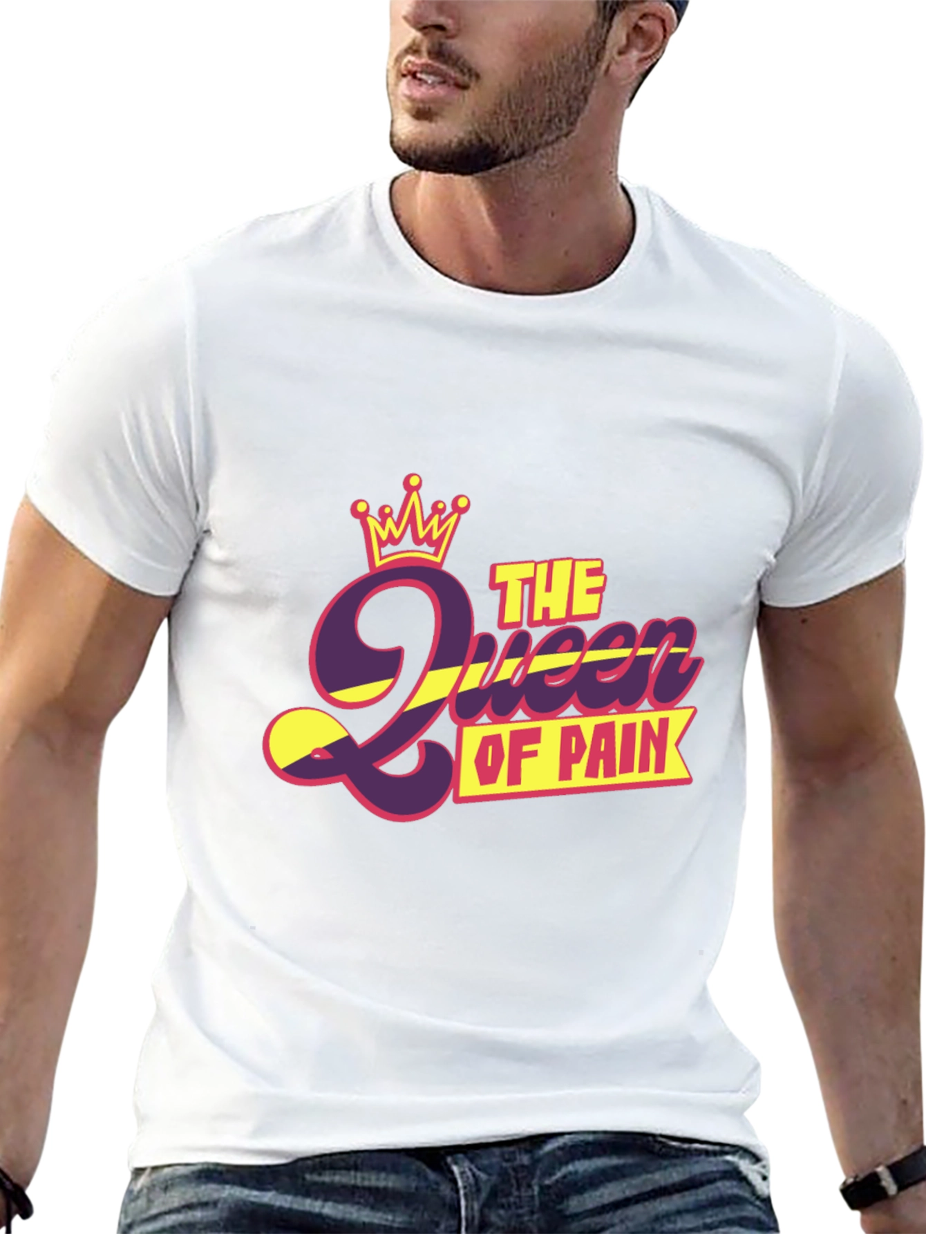 Queen of Pain Black Graphic Tee