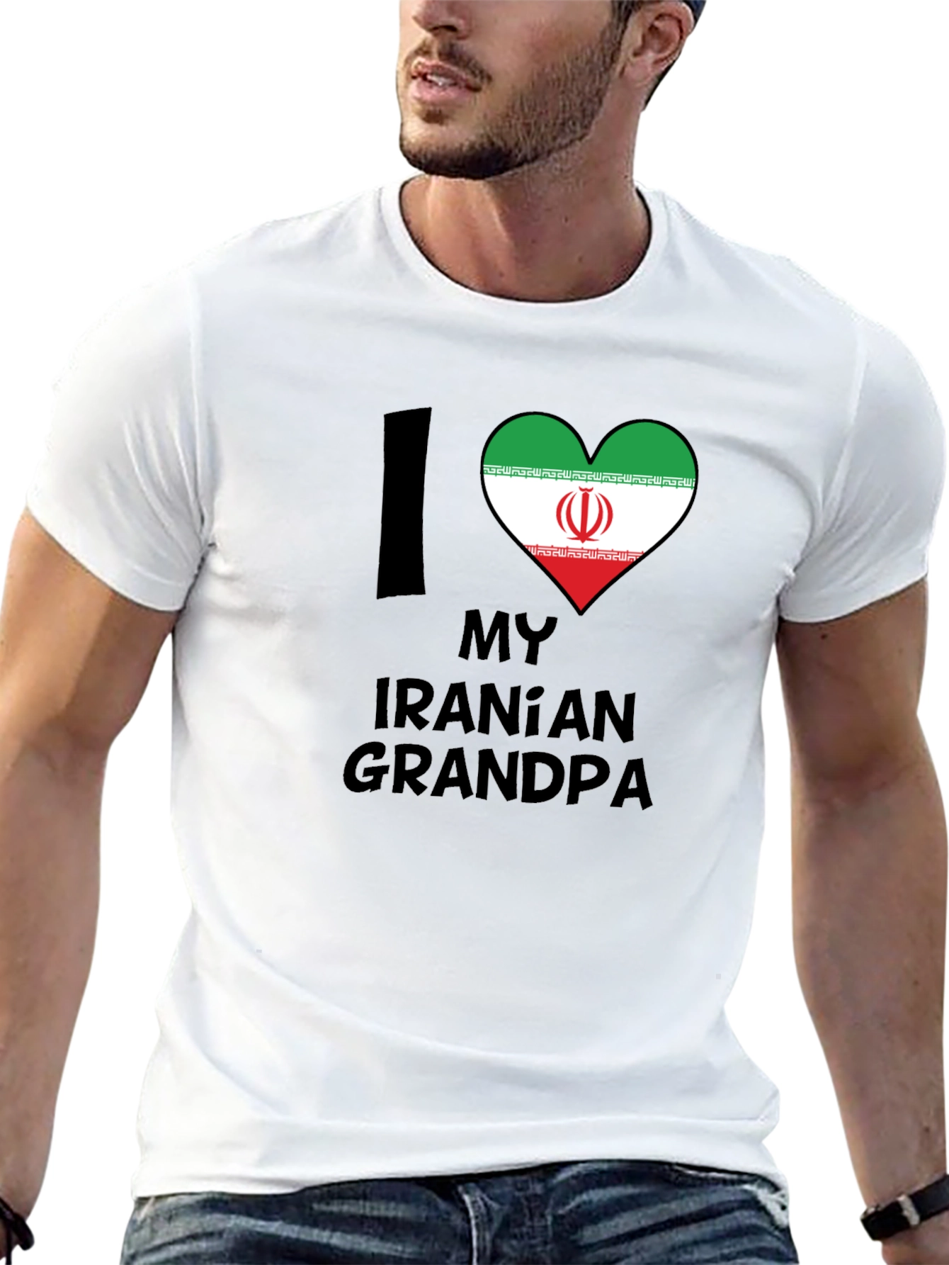 I Love My Iranian Grandpa T-Shirt