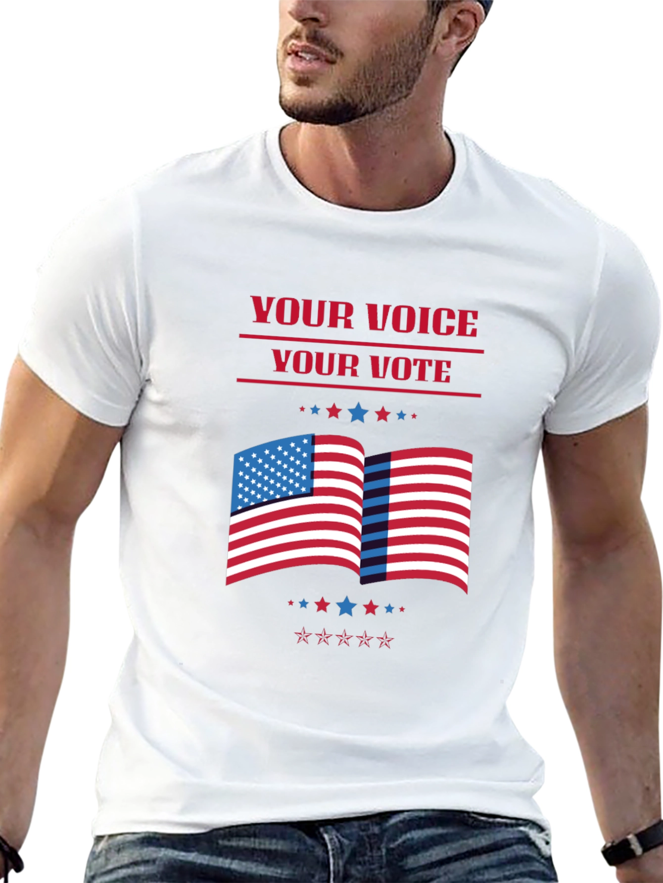 Your Voice Your Vote Patriotic T-Shirt
